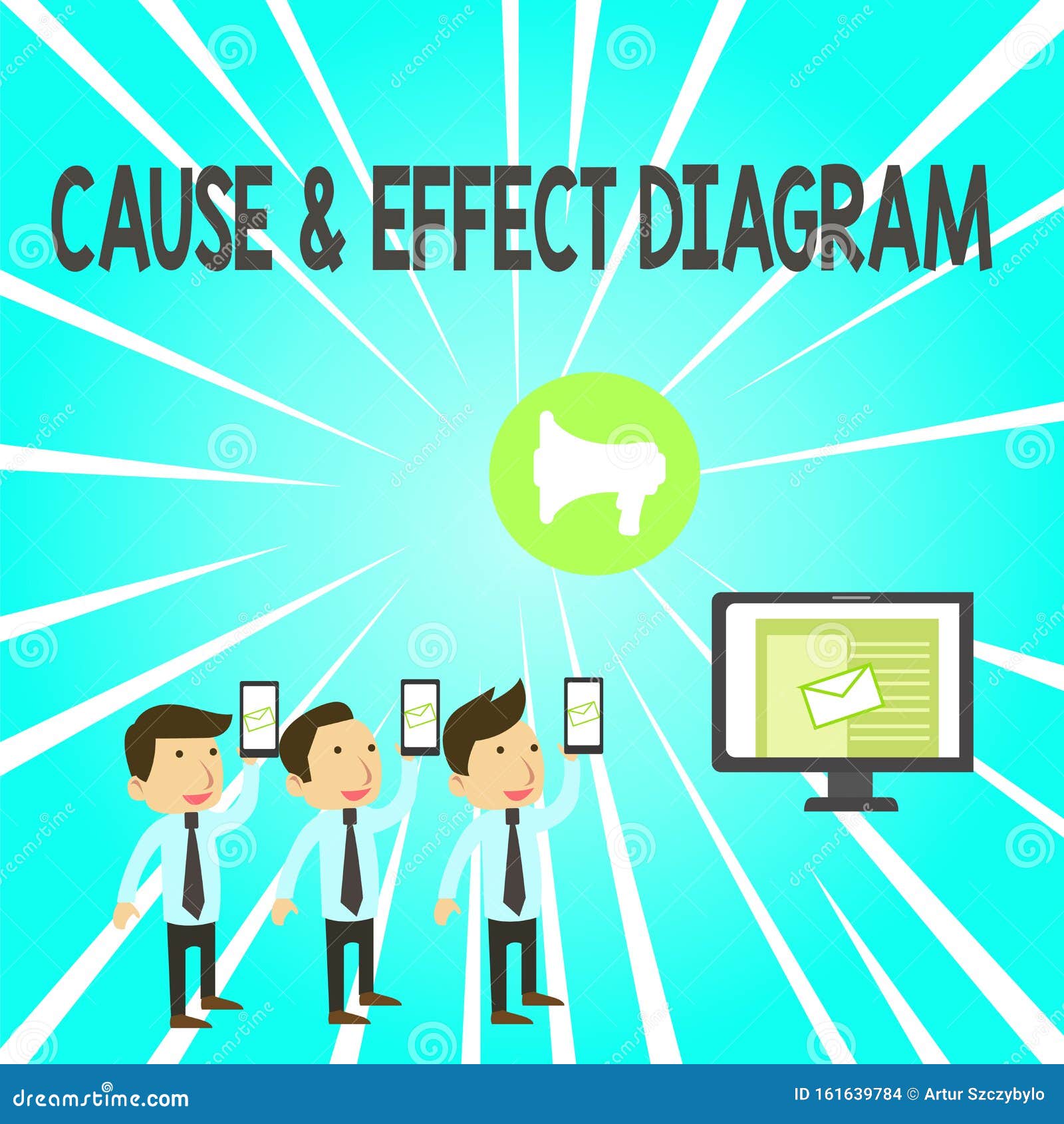 Handwriting Text Cause And Effect Diagram Concept Meaning