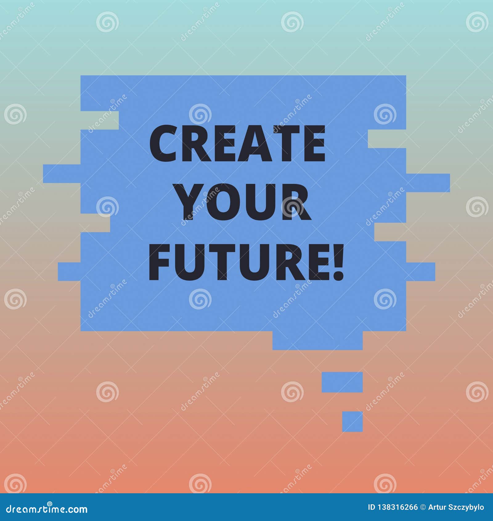 Handwriting Text Create Your Future Concept Meaning Work Hard To Shape Your Life And Have Good Career Blank Color Stock Illustration Illustration Of Motivational Path