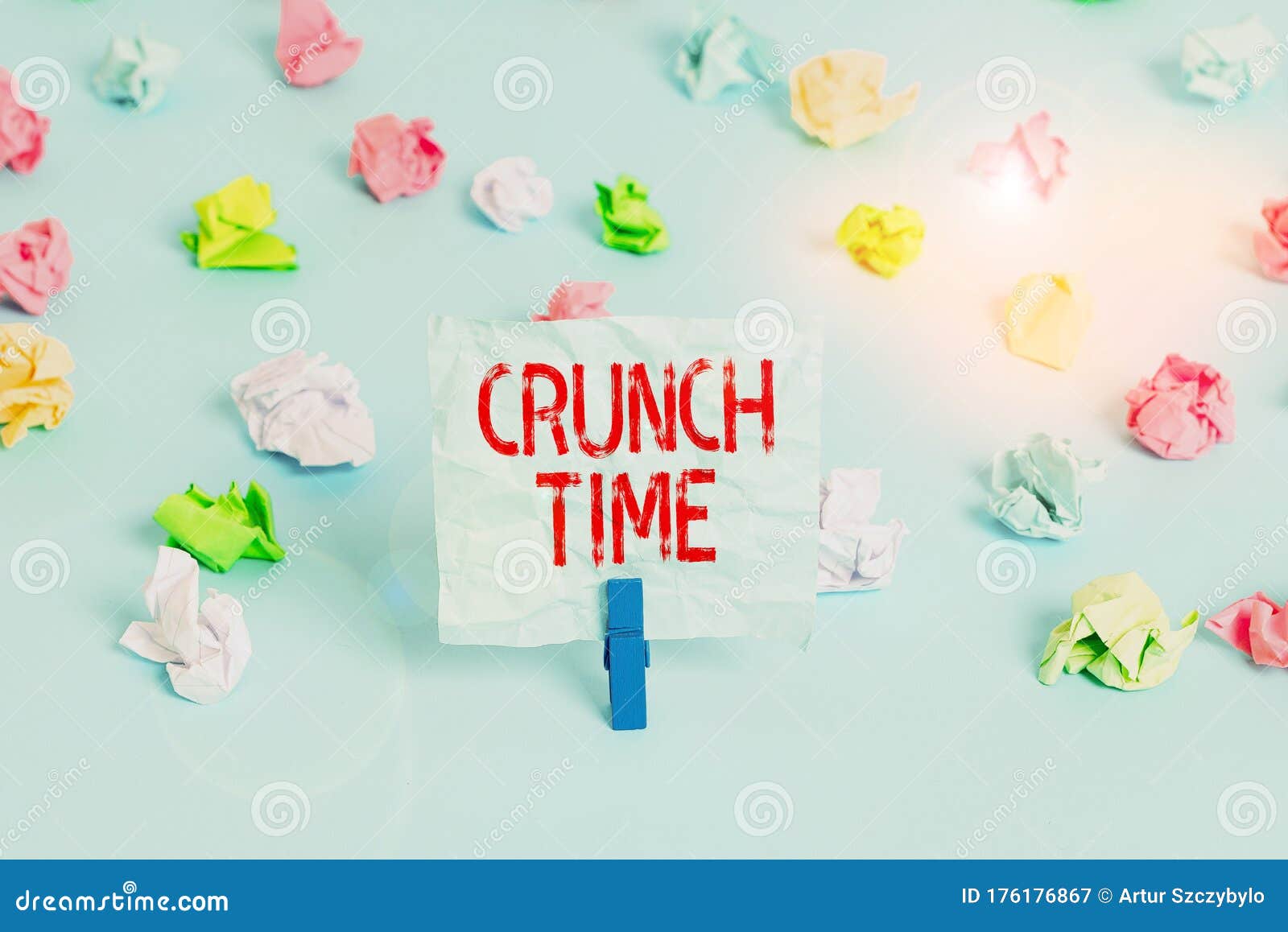 Crunch Time RoyaltyFree Stock Photography 433085