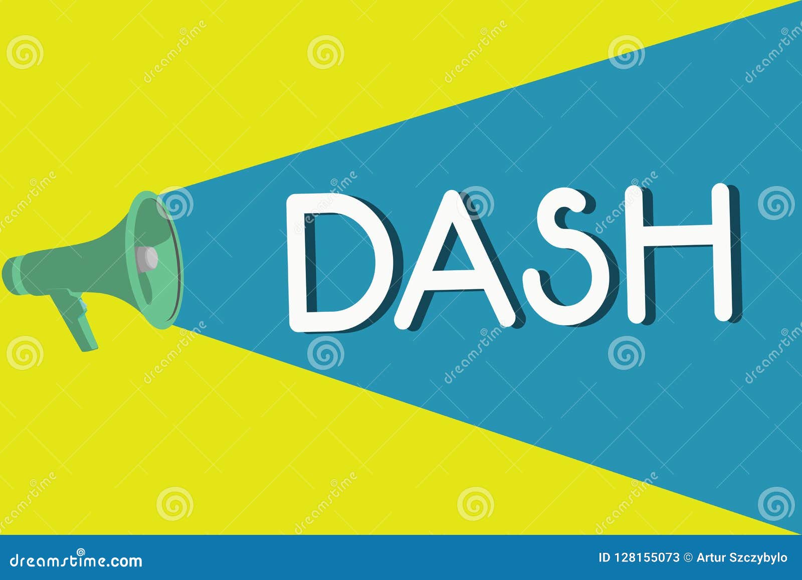 Handwriting Text Dash. Concept Meaning First Digital ...
