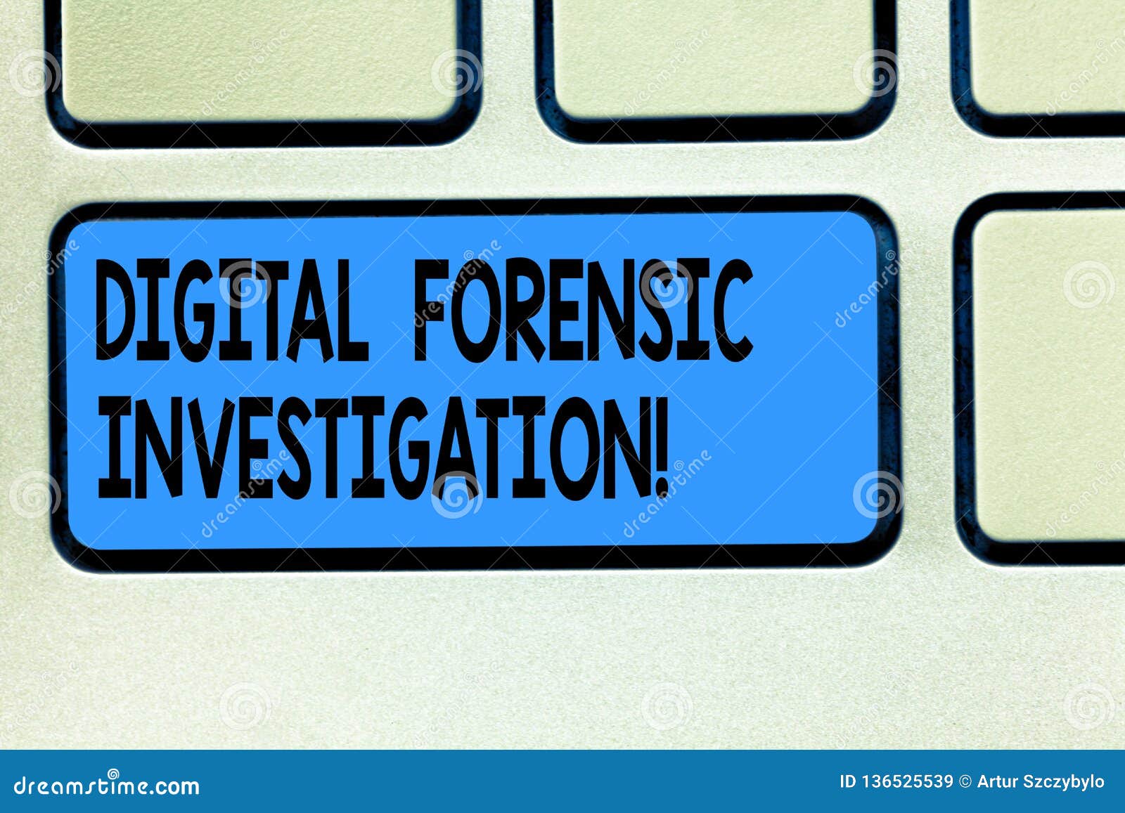 Handwriting Text Digital Forensic Investigation. Concept Meaning