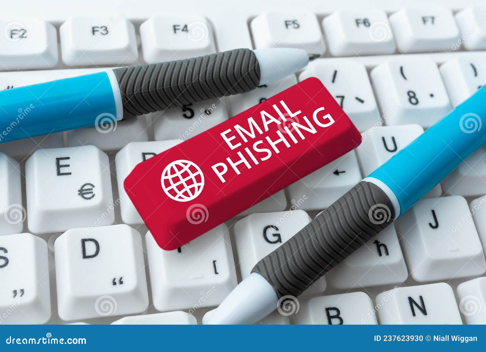 handwriting text email phishing. business overview emails that may link to websites that distribute malware abstract