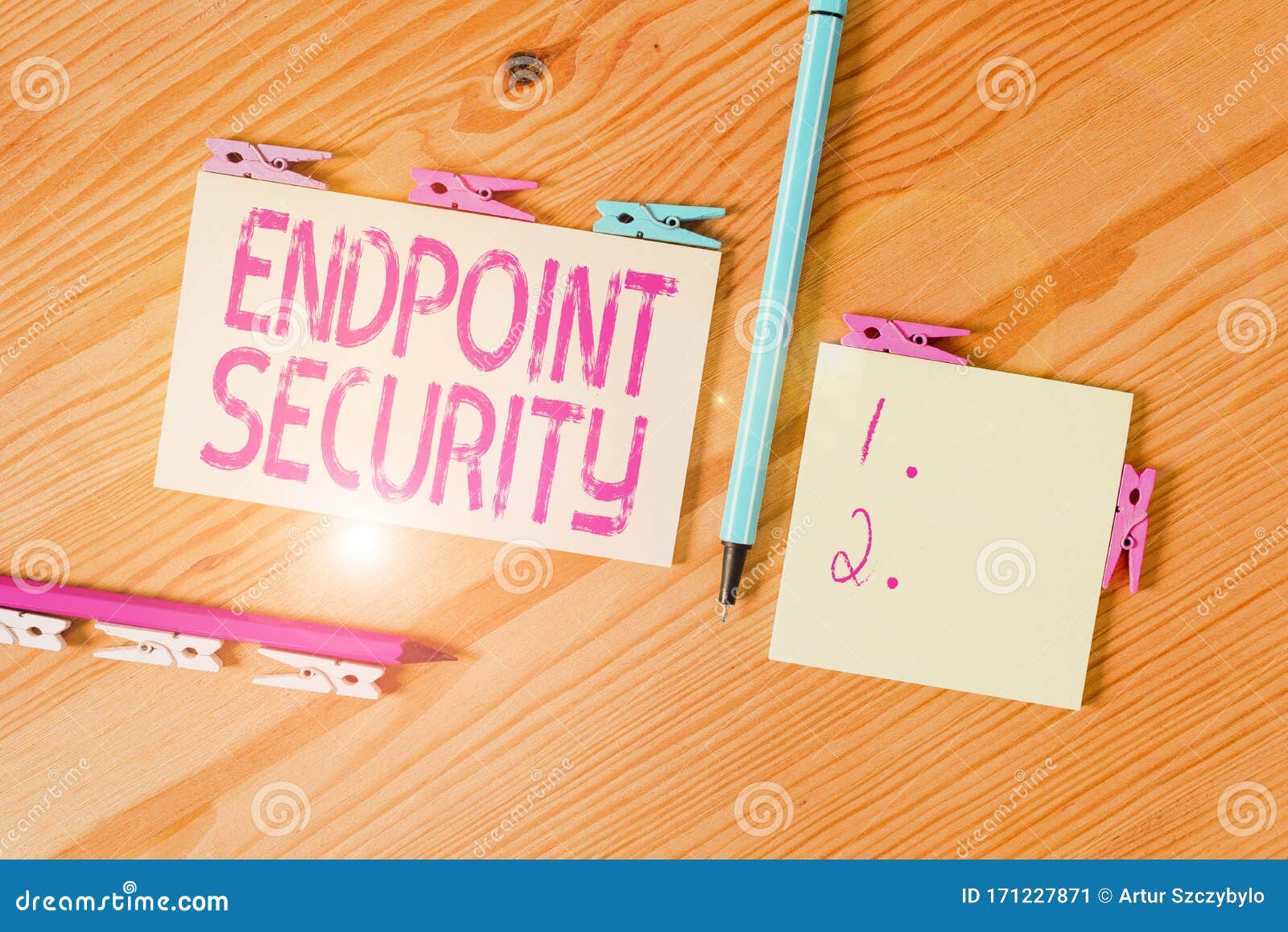 Handwriting Text Endpoint Security. Concept Meaning the Methodology of