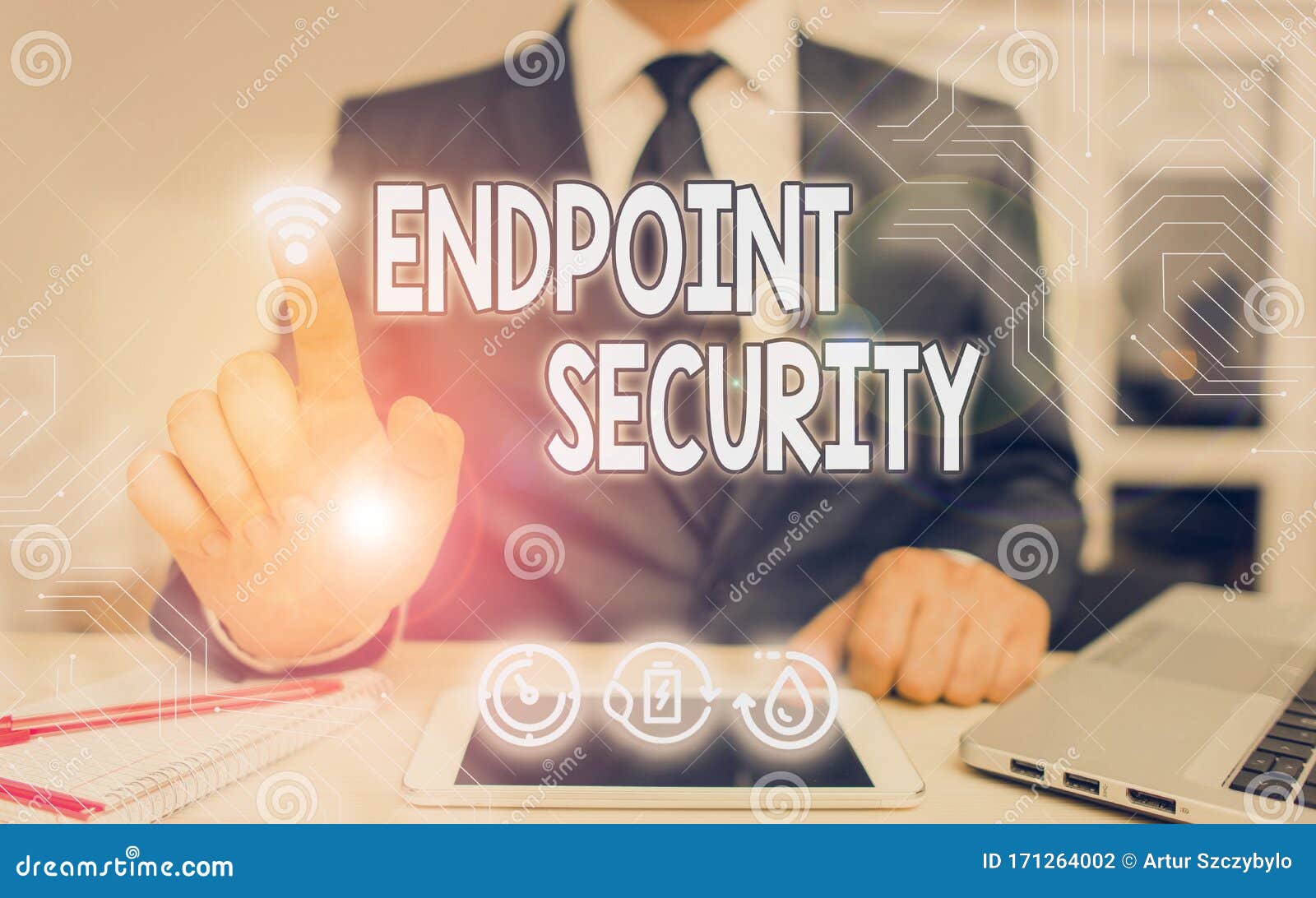 Handwriting Text Endpoint Security. Concept Meaning the Methodology of