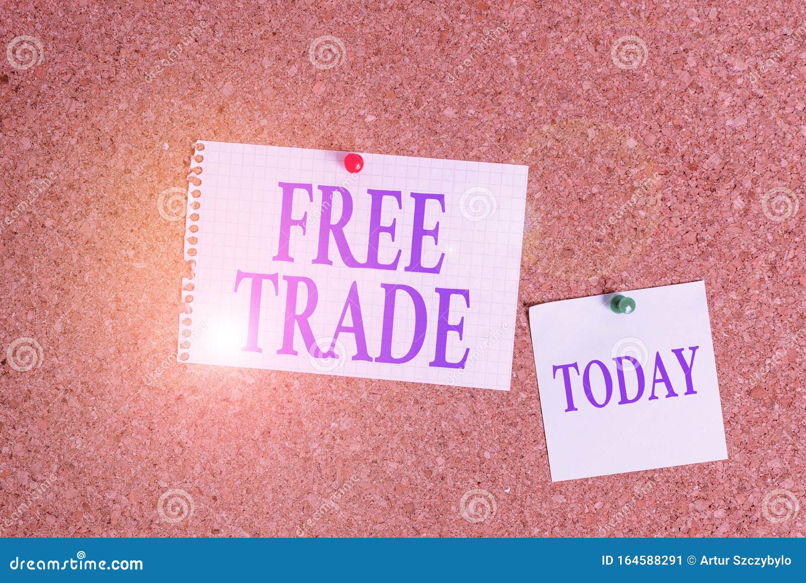 Handwriting Text Free Trade. Concept Meaning International Trade Left To  Its Natural Course without Tariffs Corkboard Stock Image - Image of  economy, complexity: 164588291