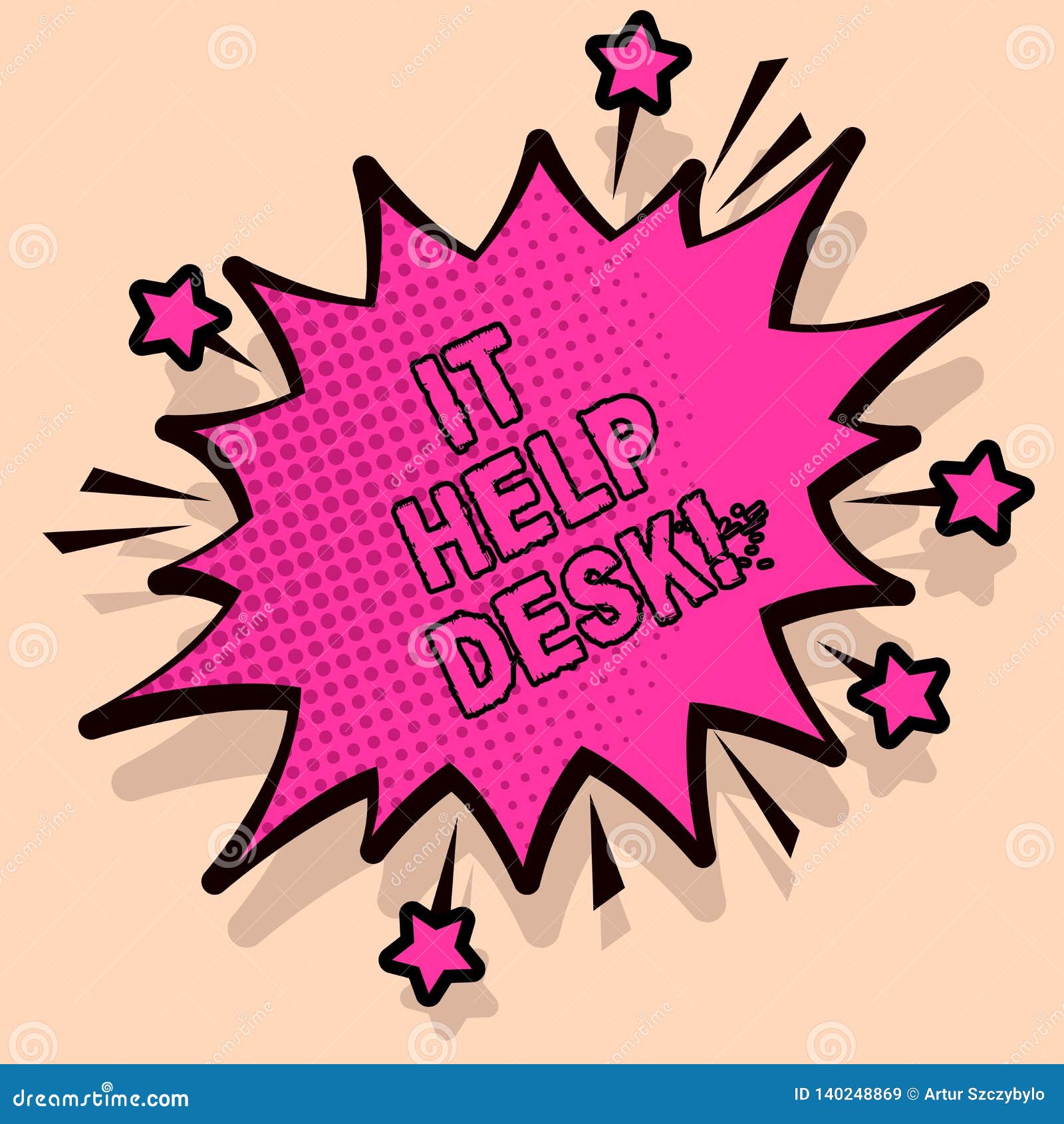 Handwriting Text It Help Desk Concept Meaning Online Support