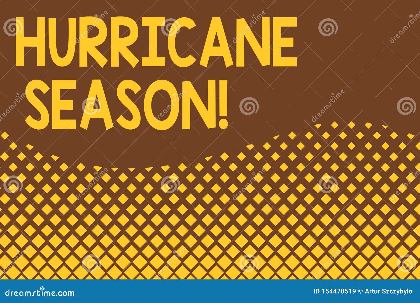 Handwriting Text Hurricane Season. Concept Meaning Time when Most ...