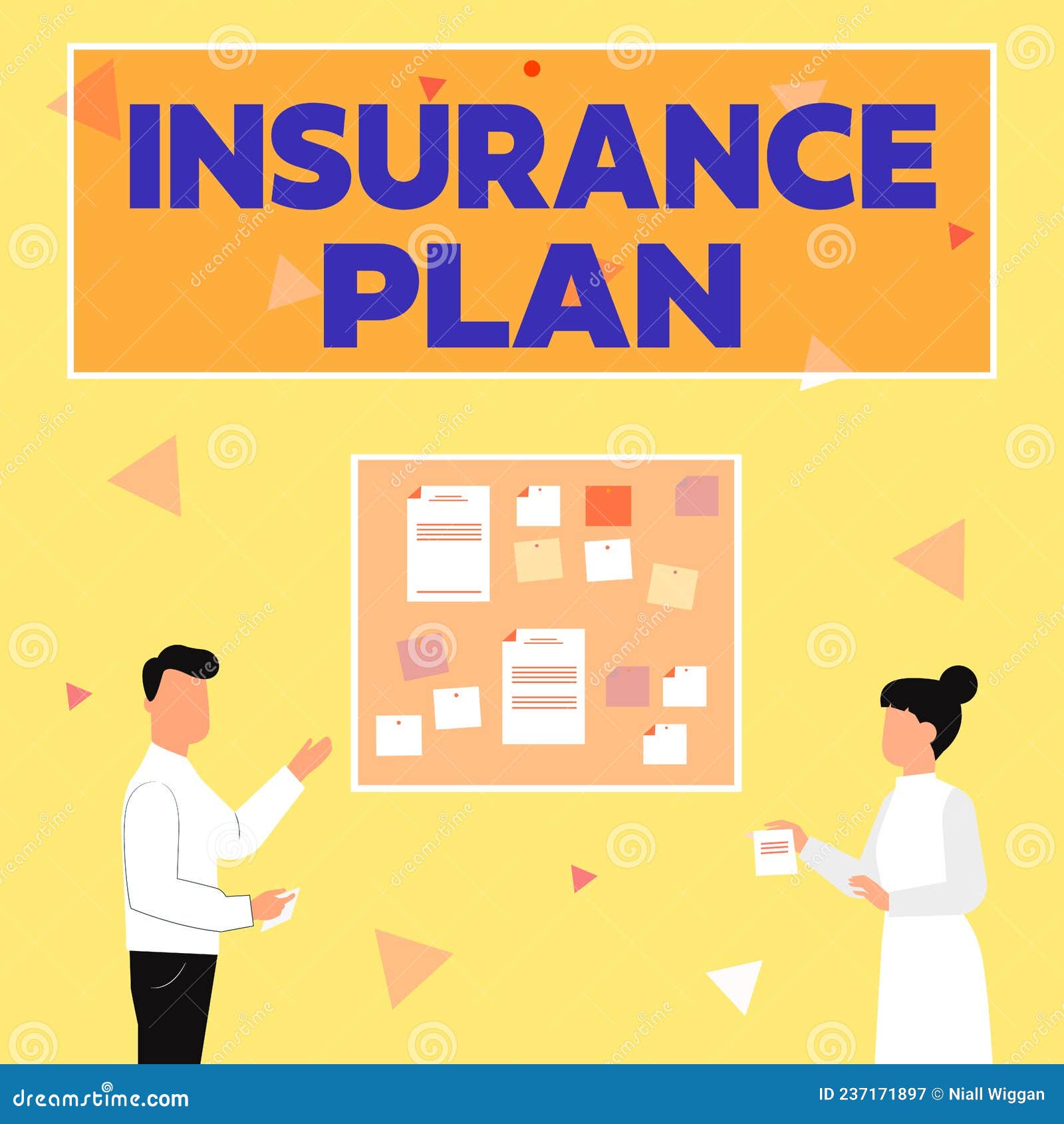 Writing Displaying Text Insurance Plan. Word Written on Includes the