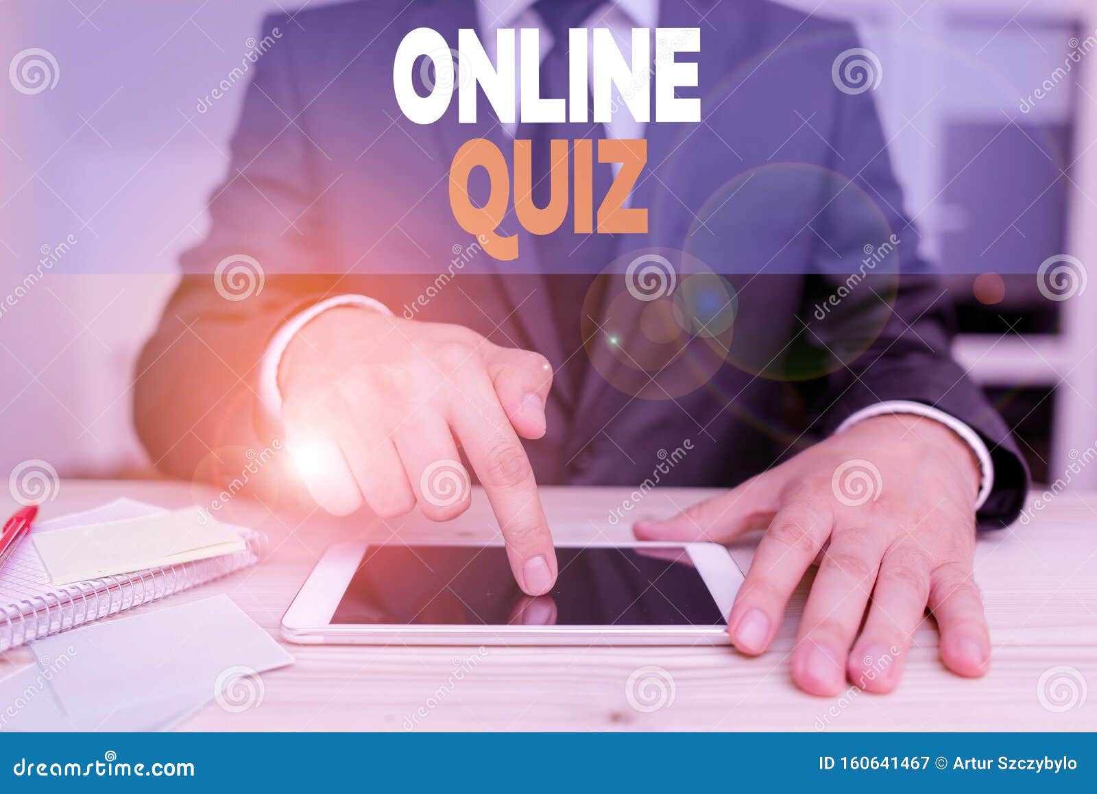Conceptual hand writing showing Online Quiz. Concept meaning game