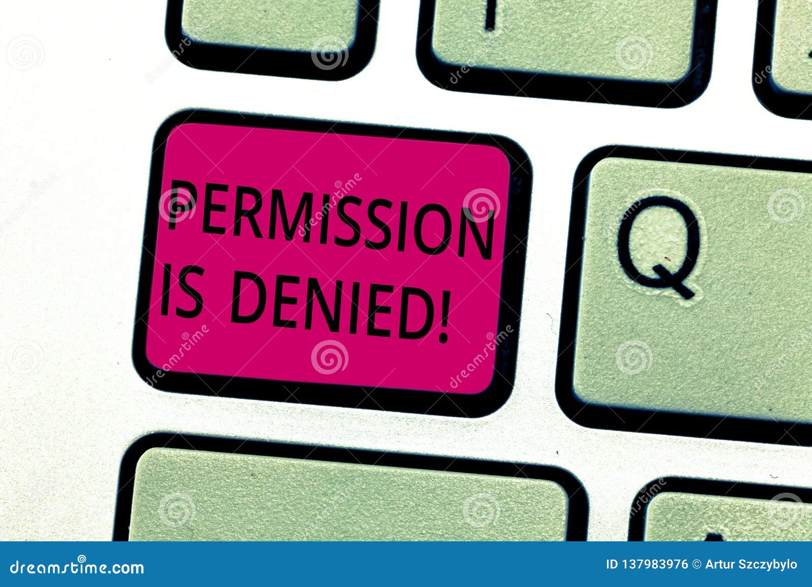 Permission denied password. Forum Resolution text.