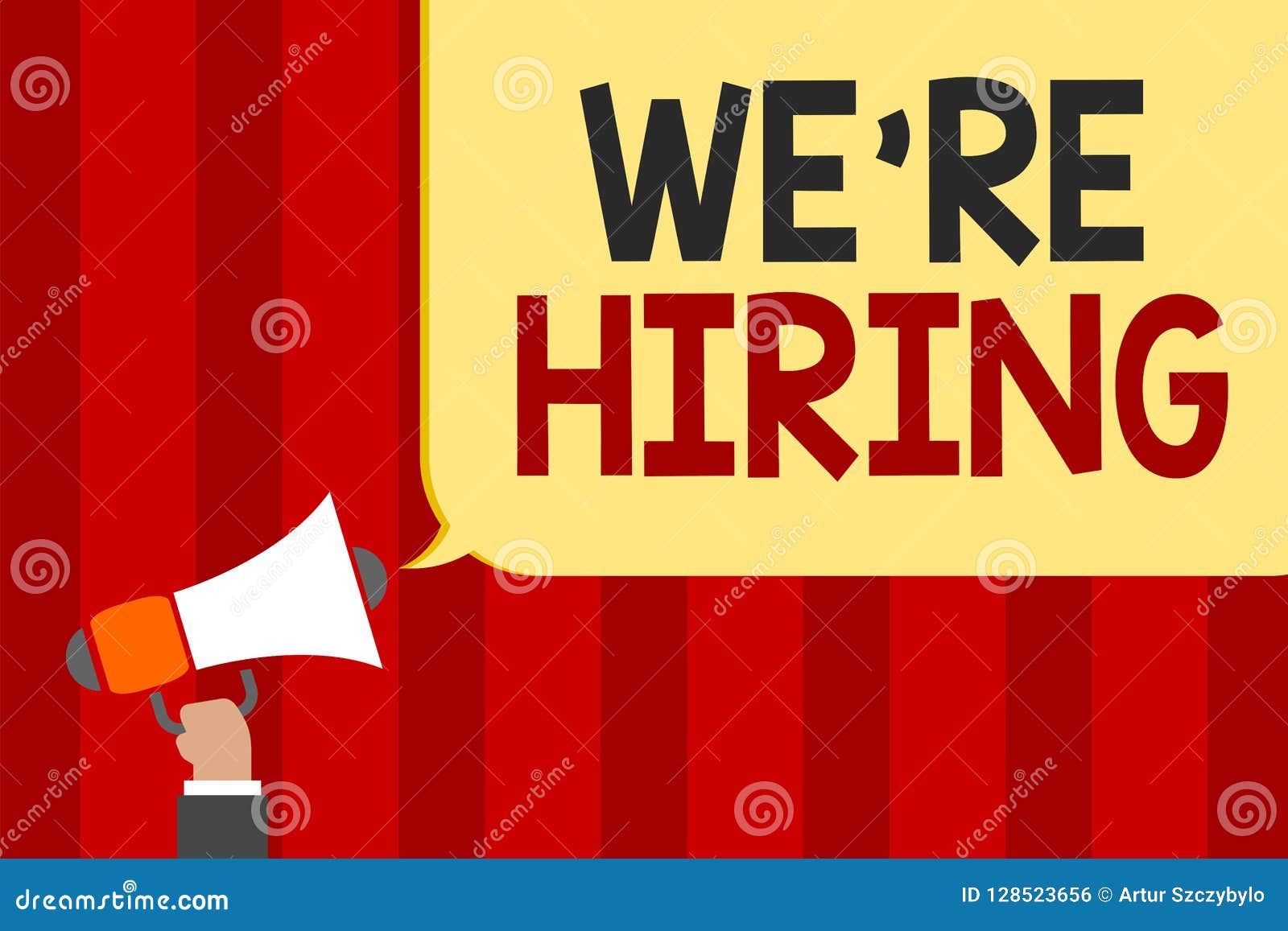Handwriting text writing We re are Hiring Concept meaning Advertising  Employment Workforce Placement New Job or join recuritment team Person  Showing Stock Photo  Alamy