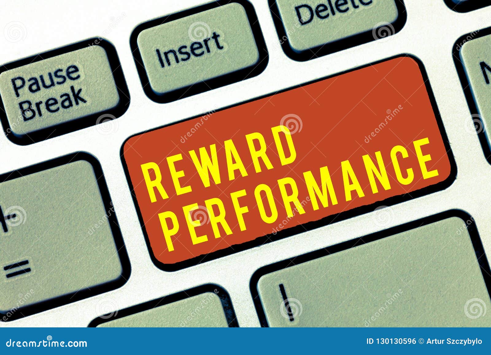 Handwriting Text Reward Performance. Concept Meaning Appraisal