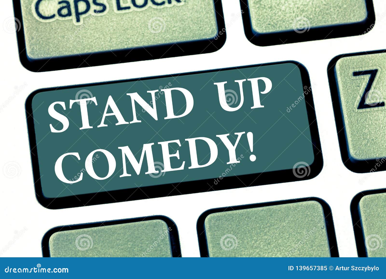 Handwriting Text Stand Up Comedy. Concept Meaning Comedian Performing