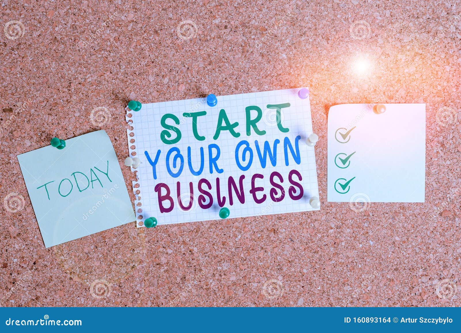 Handwriting Text Start Your Own Business. Concept Meaning Entrepreneurial Venture A Startup ...