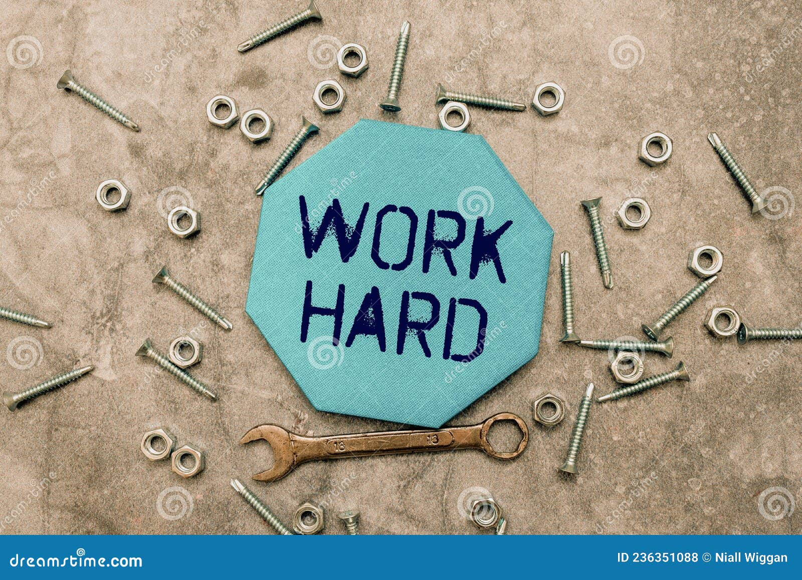 Text Showing Inspiration Work Hard. Business Approach Laboring that