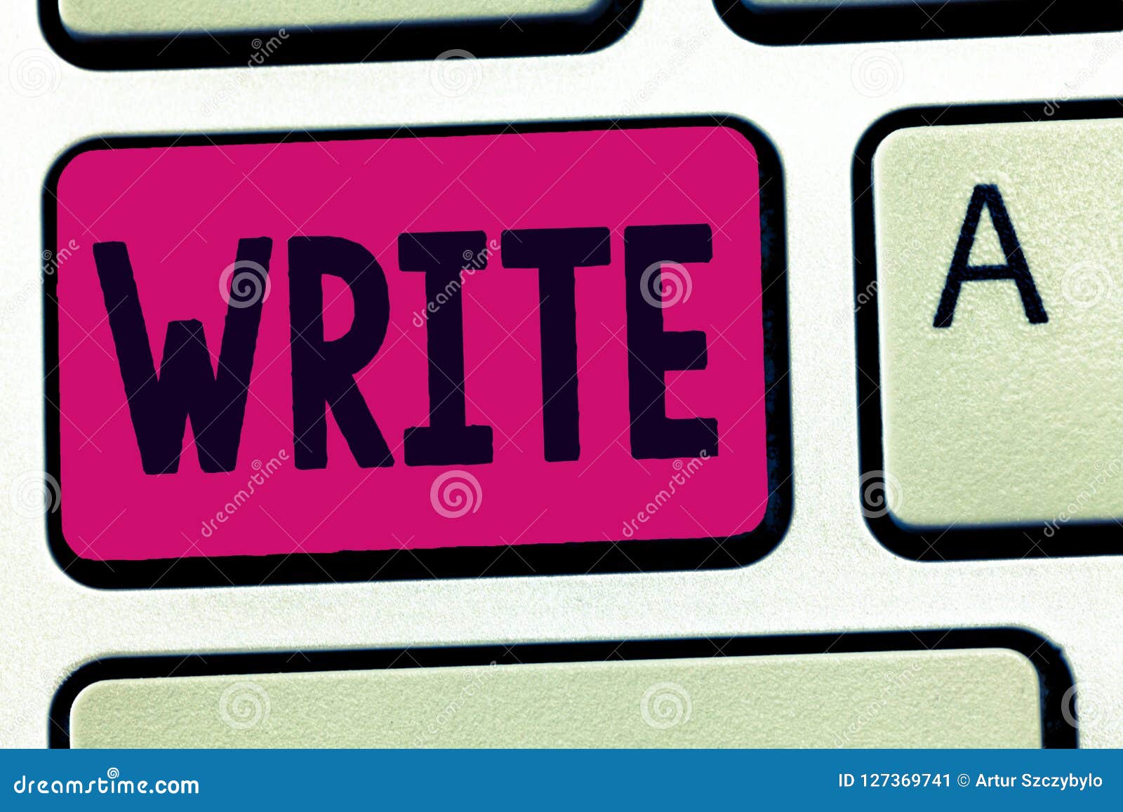 Handwriting Text Write. Concept Meaning Mark Letters Words or Symbols