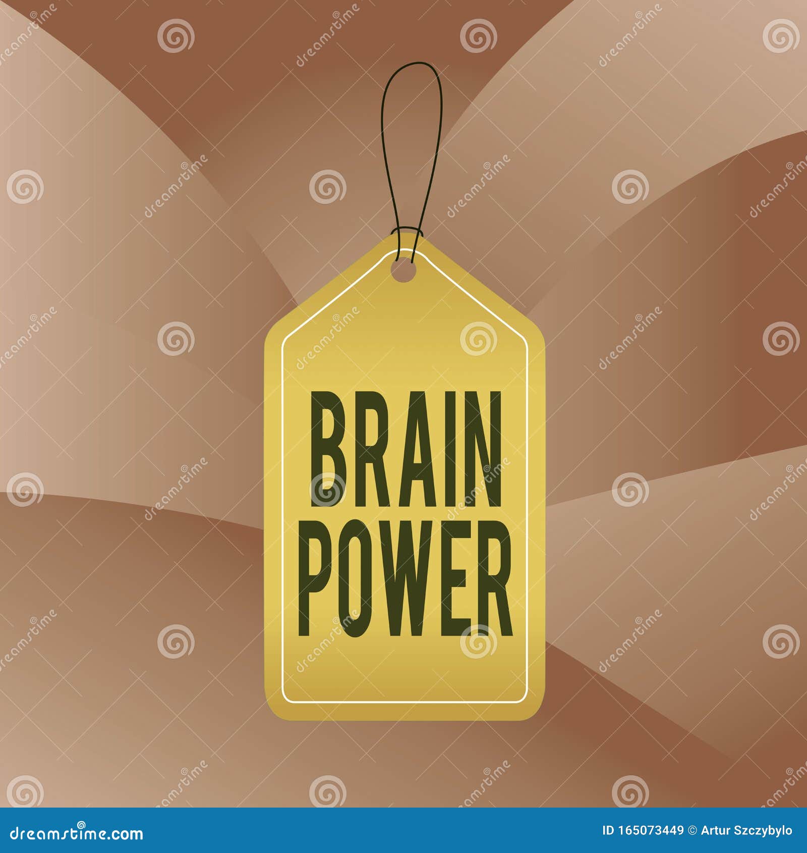 handwriting text writing brain power. concept meaning ability to comprehend to understand and profit from experience