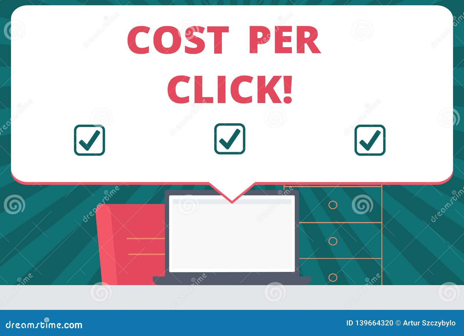 handwriting text writing cost per click. concept meaning pay an amount of money every time a demonstrating visits