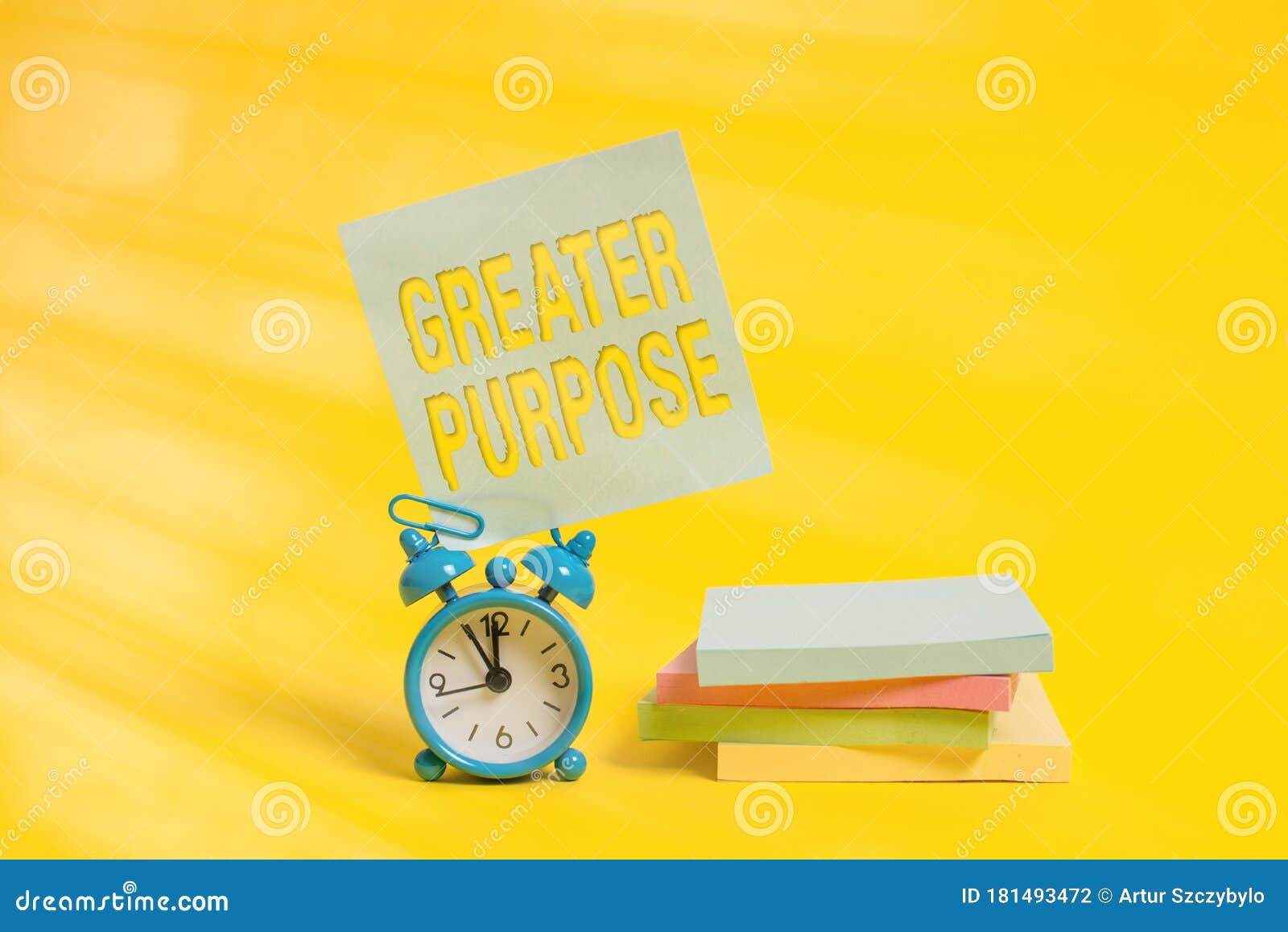 handwriting text writing greater purpose. concept meaning extend in average conforming the moral order of the universe metal alarm
