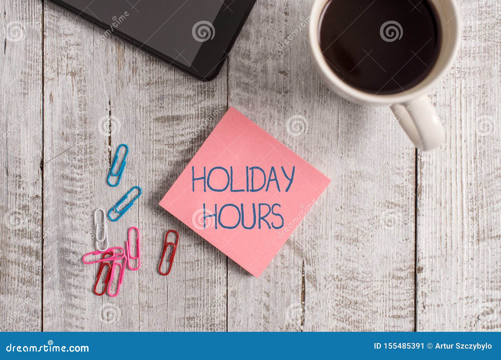 handwriting text writing holiday hours. concept meaning employee receives twice their normal pay for all hours