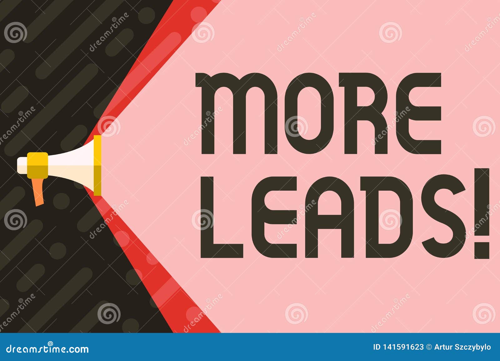 handwriting text writing more leads. concept meaning give additional potential clients customers.