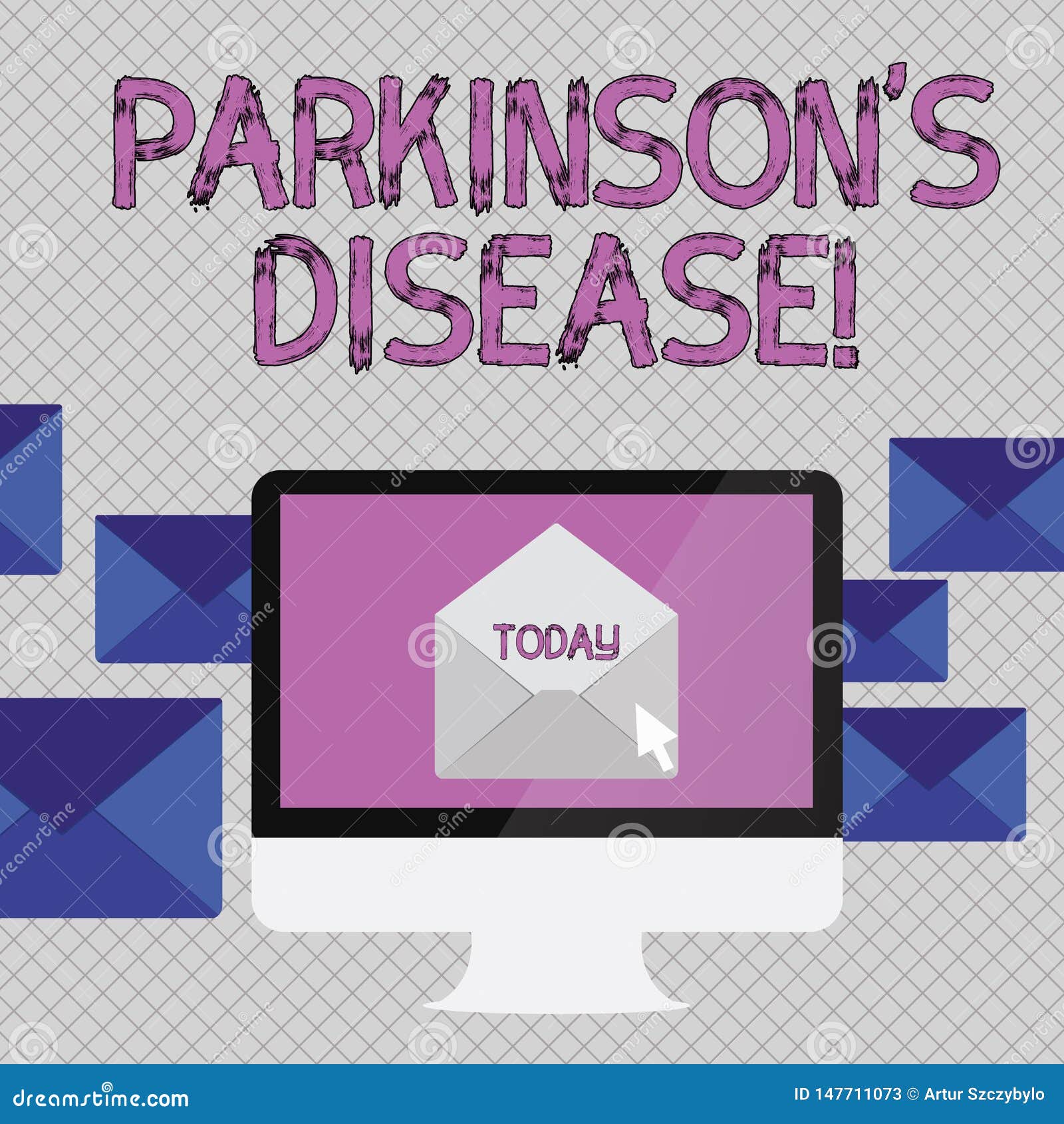 Handwriting Text Writing Parkinson S is Disease. Concept Meaning