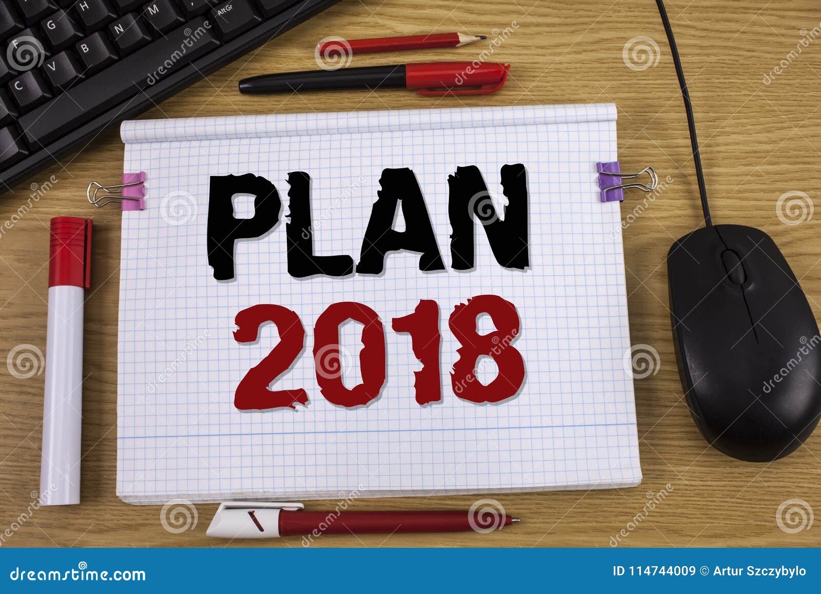 handwriting text writing plan 2018. concept meaning challenging ideas goals for new year motivation to start. concept for informat