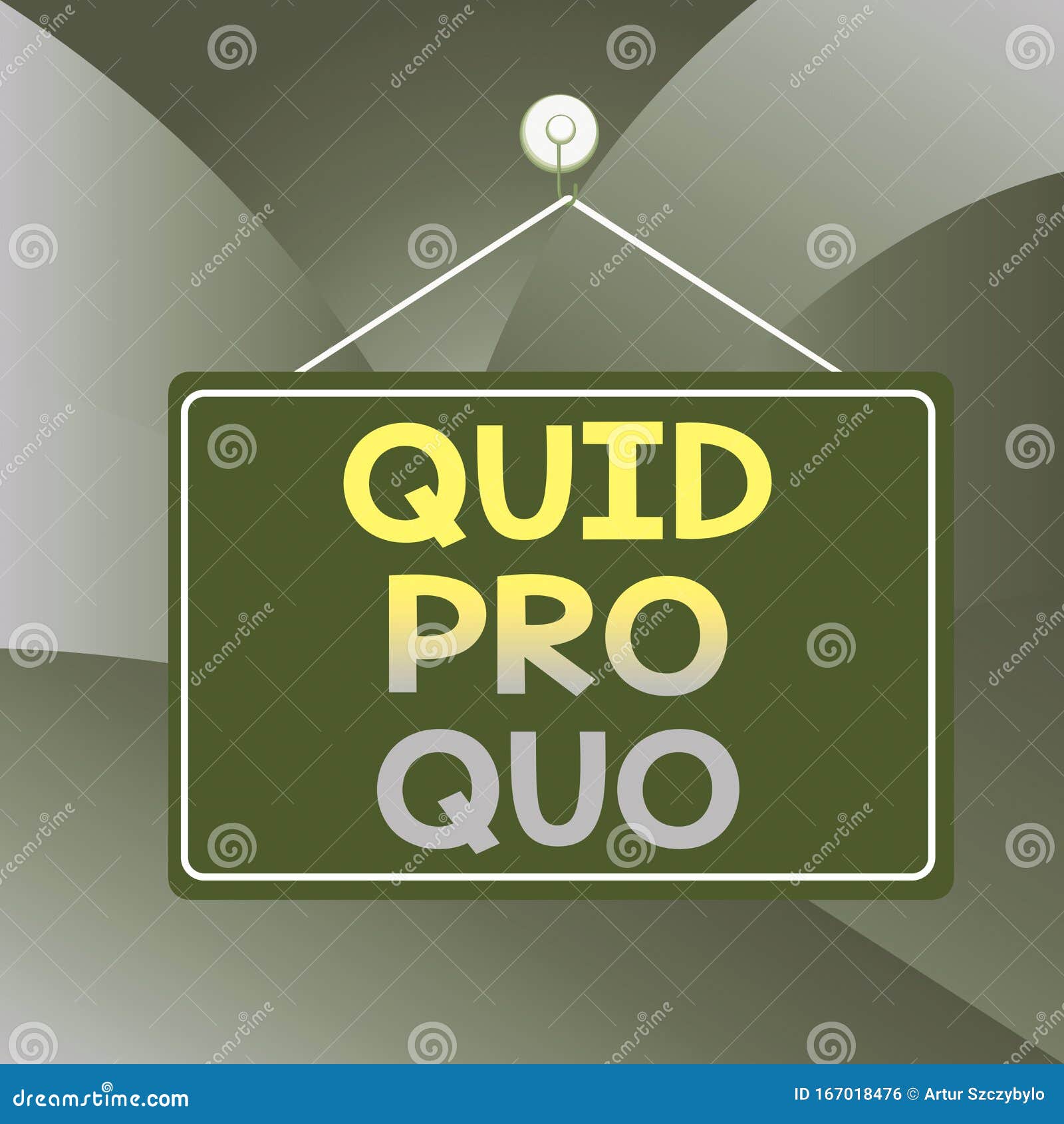 What does quid store pro quo mean