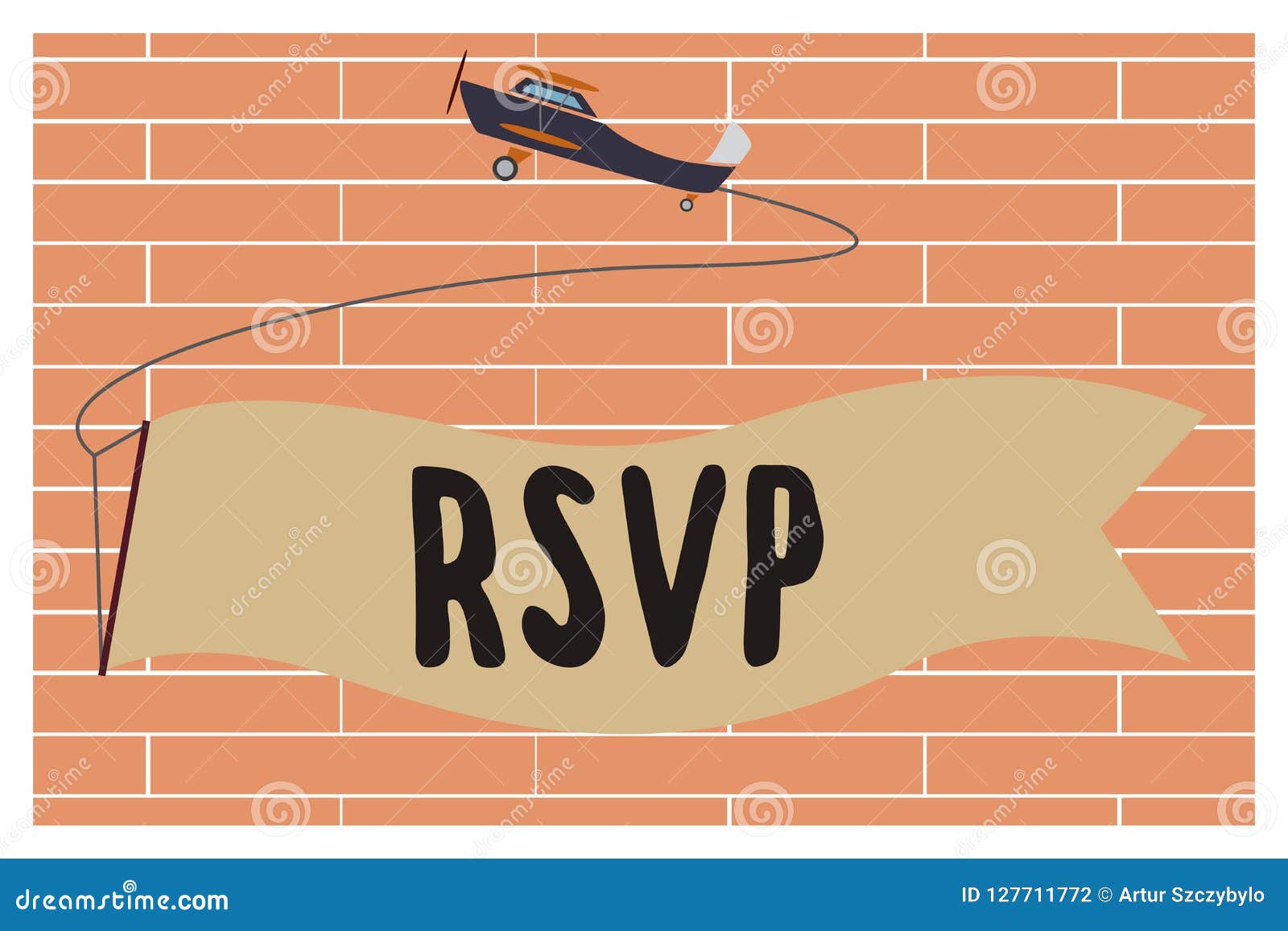 Handwriting Text Writing Rsvp Concept Meaning Please Reply To An