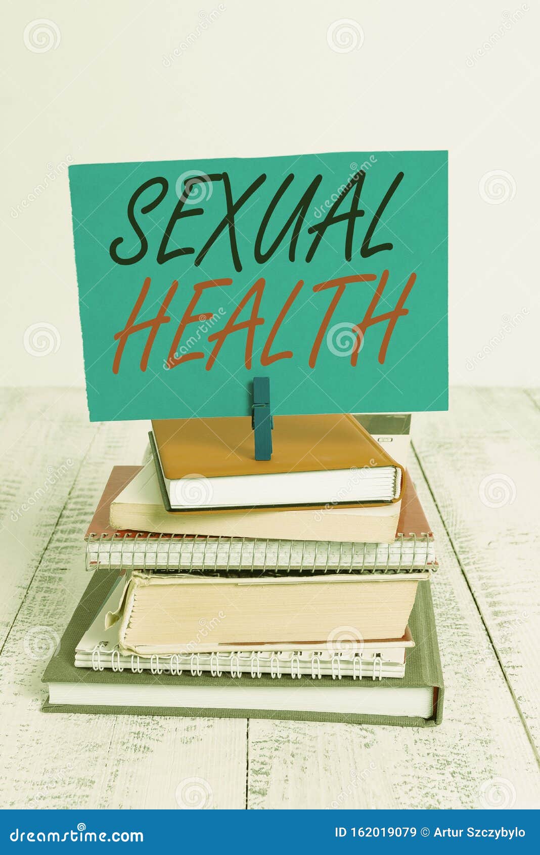 Handwriting Text Writing Sexual Health Concept Meaning