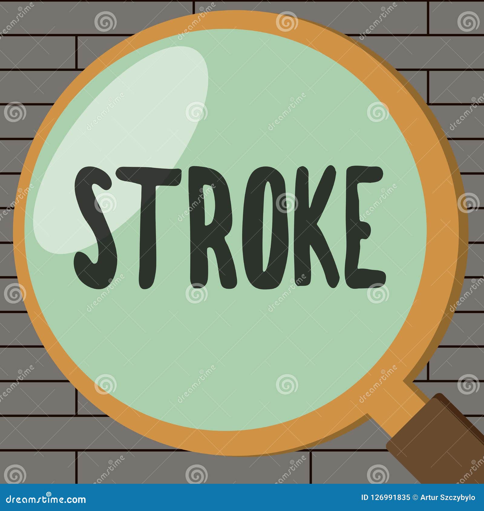 Handwriting Text Writing Stroke. Concept Meaning Act of Hitting or