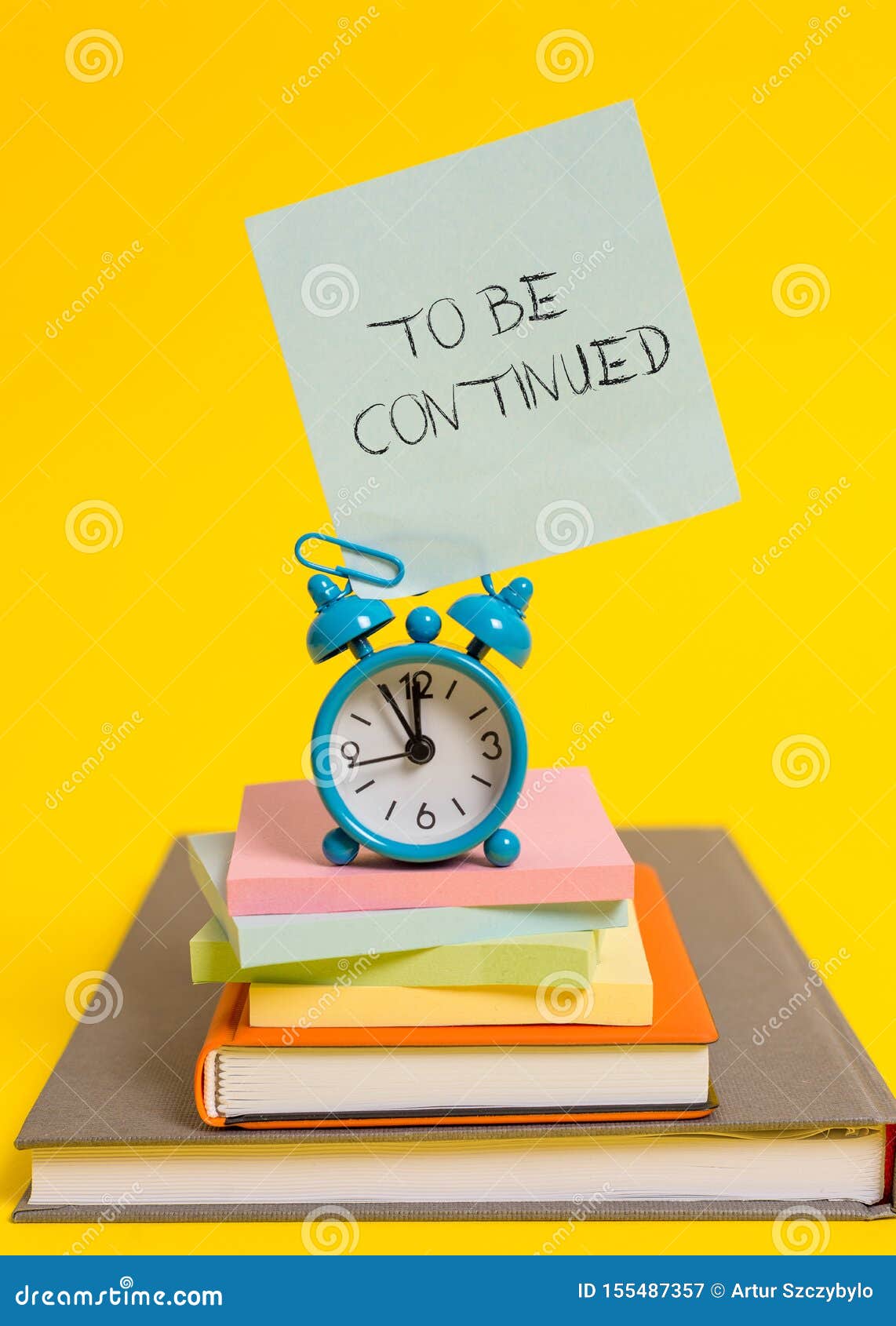 Handwriting text writing to be continued concept meaning indicate that
