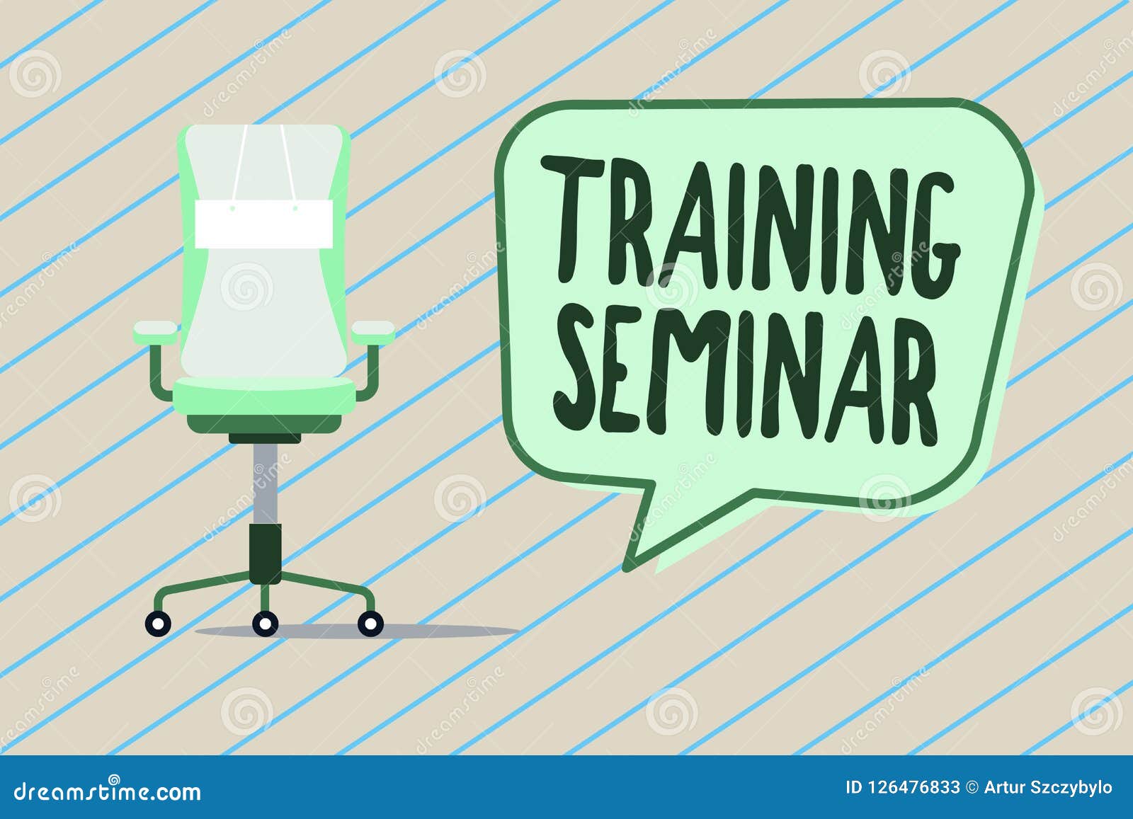 Handwriting Text Writing Training Seminar. Concept Meaning Academic