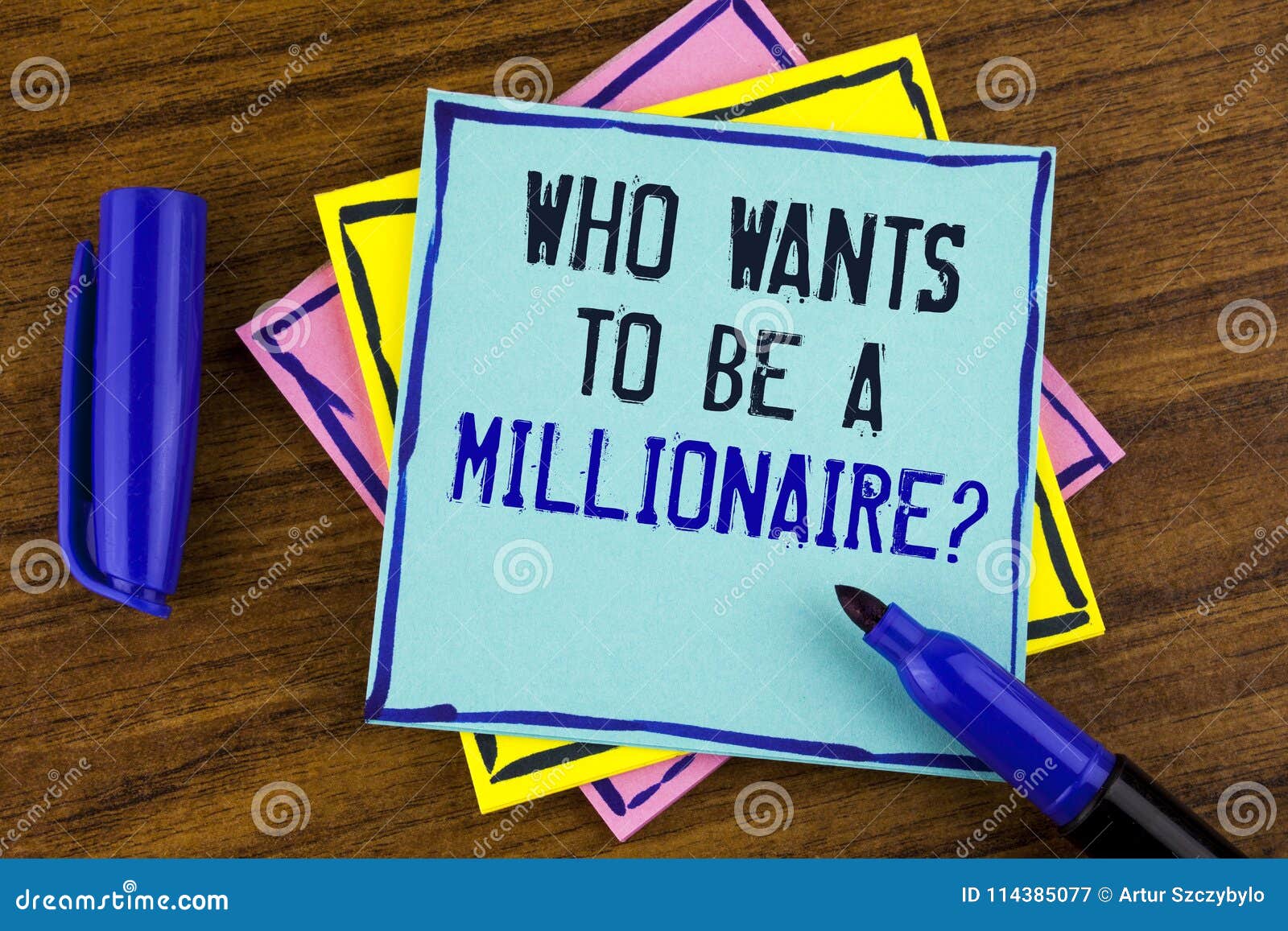 Handwriting Text Writing Who Wants To Be a Millionaire Question