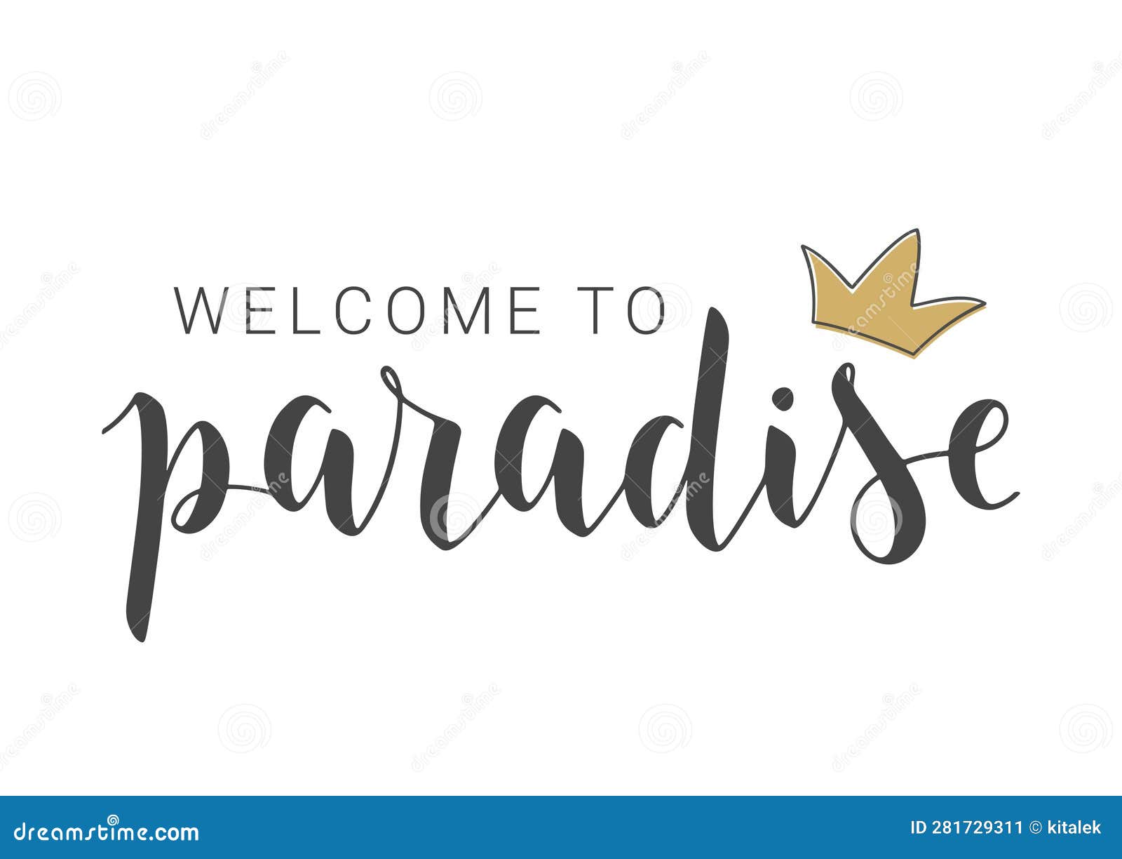 Welcome To Paradise - Lyrics | Sticker