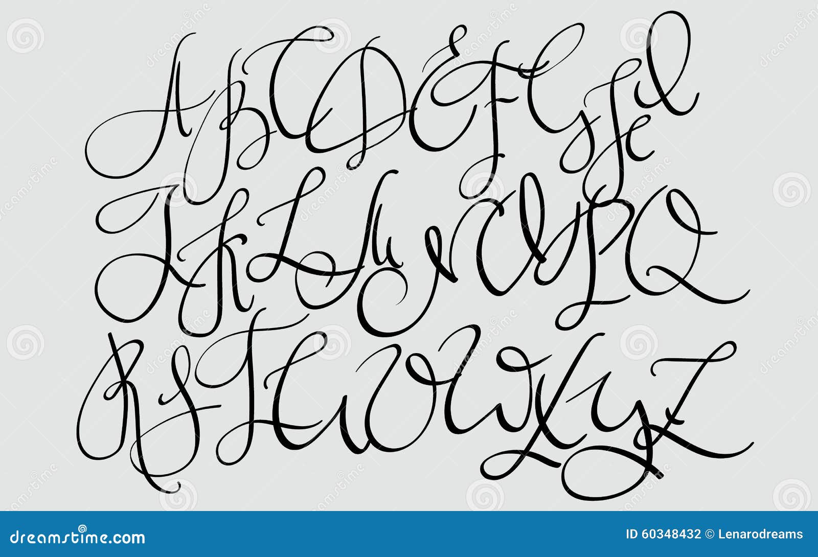 How to write beautiful cursive