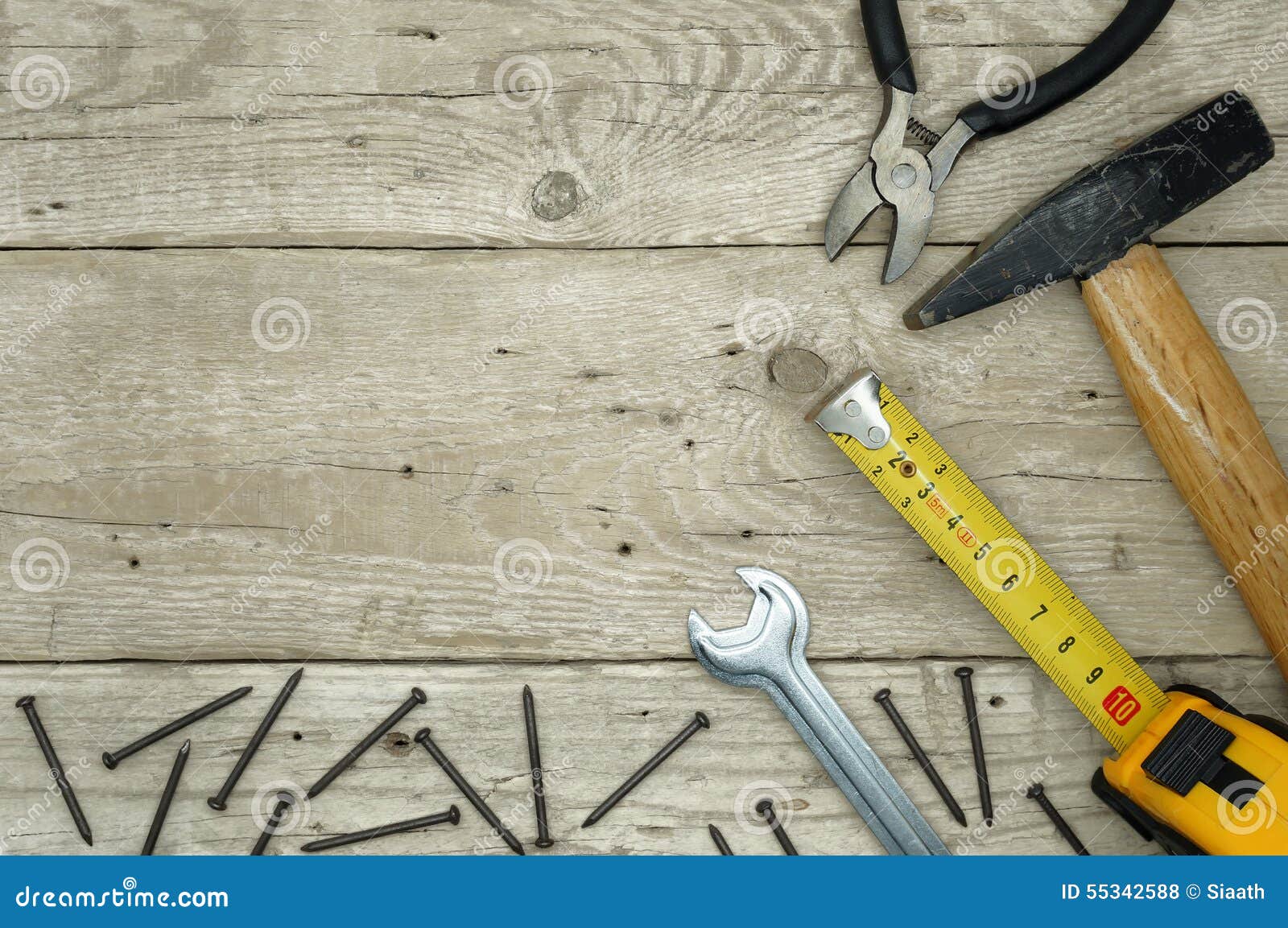 Handyman Equipment stock photo. Image of business, metal 55342588