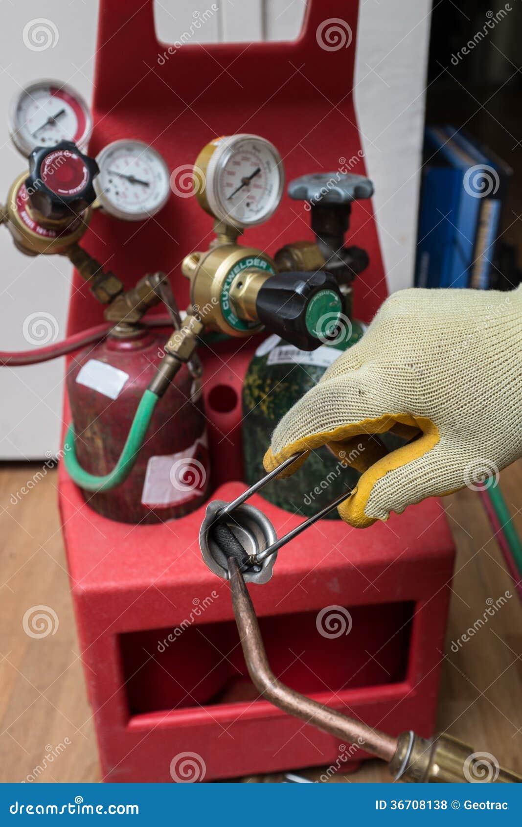 Handyman Repairman HVAC Tools Stock Photo Image of work, repair 36708138
