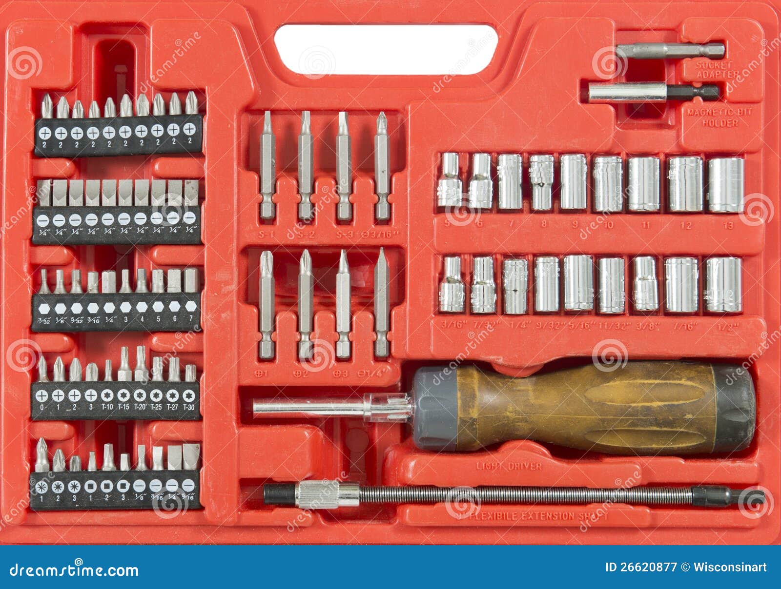 handyman socket and ratchet tool set