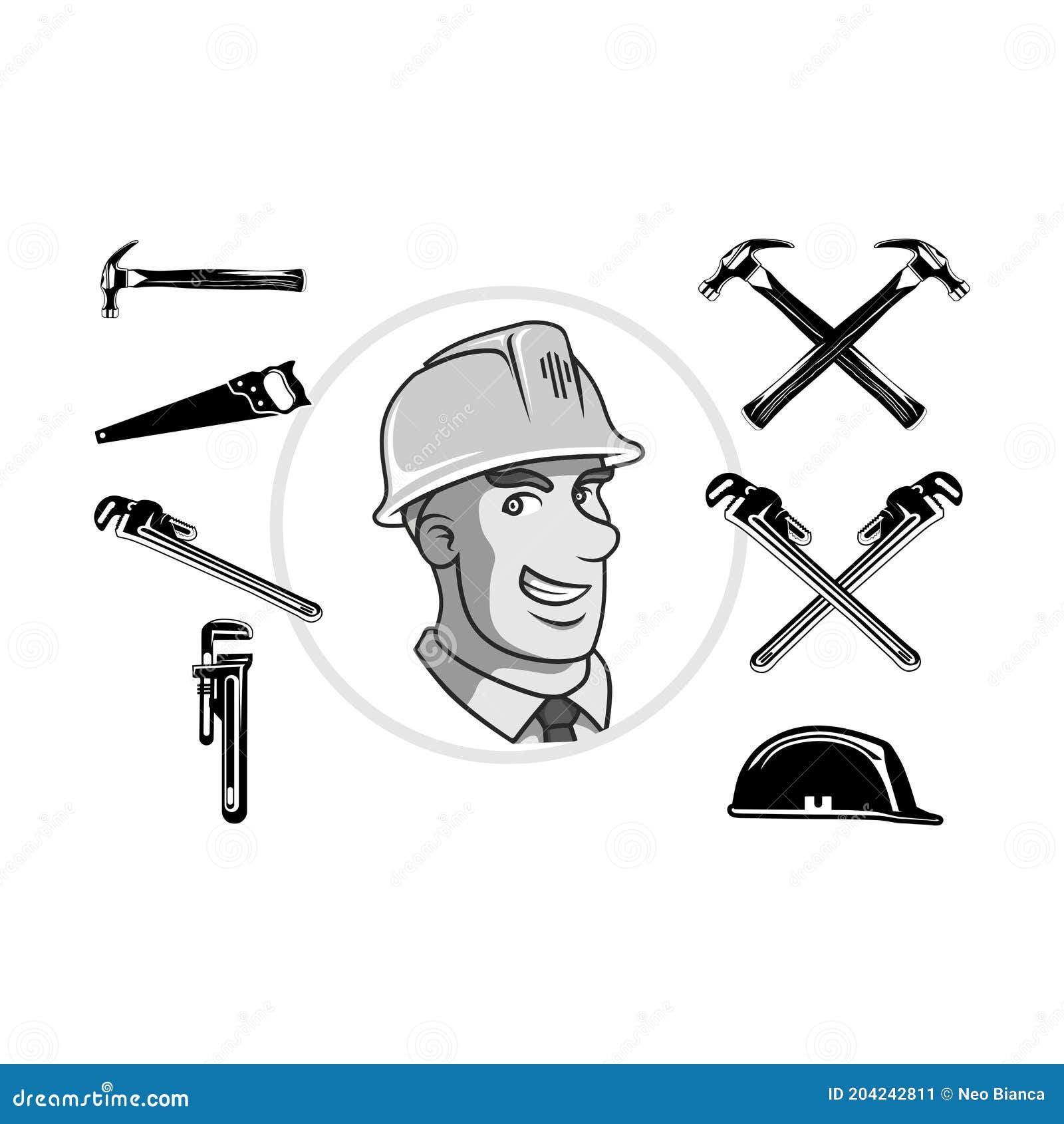 handyman and tools  