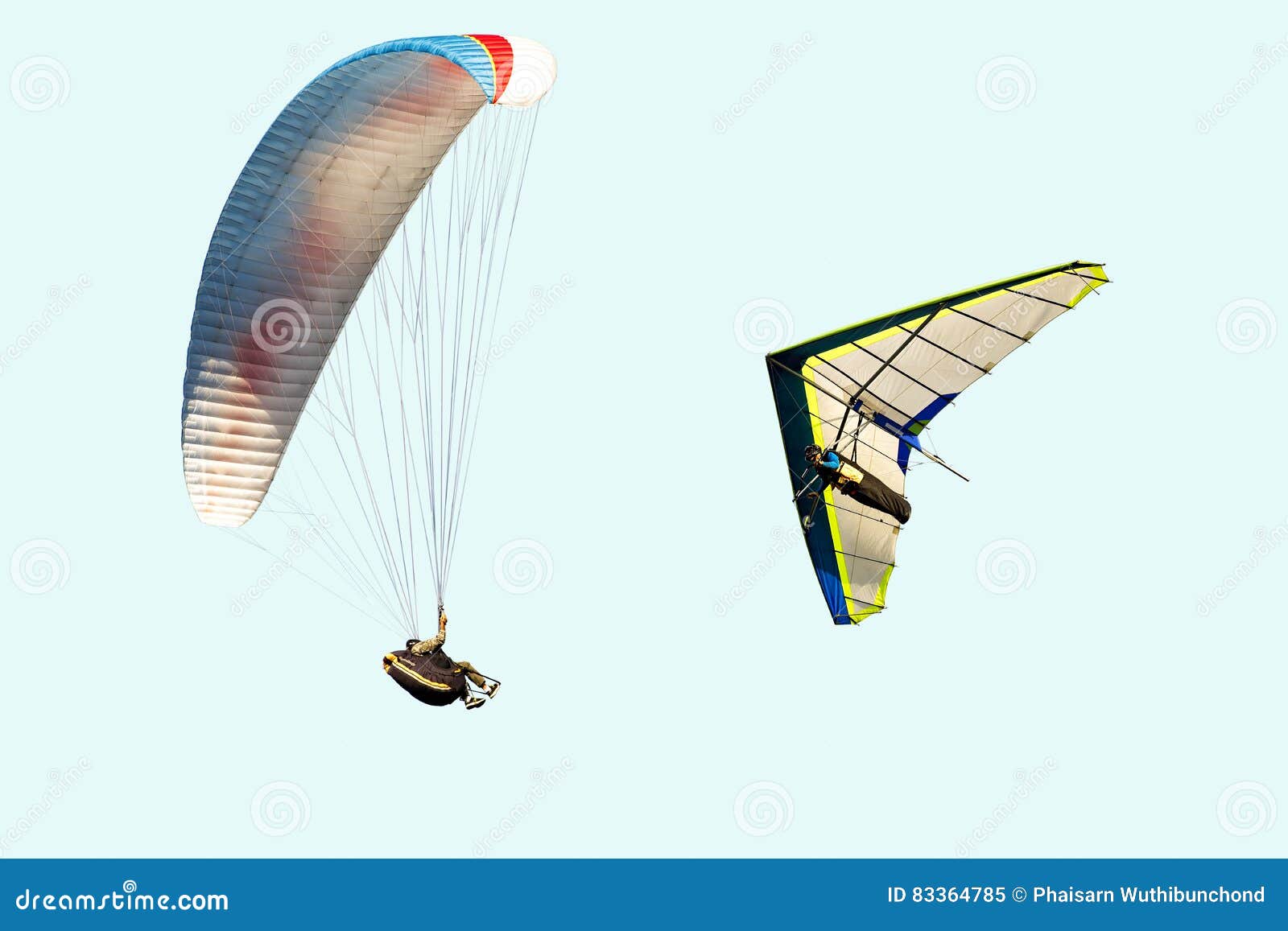 hang glider vs paraglider hang glider vs paraglider