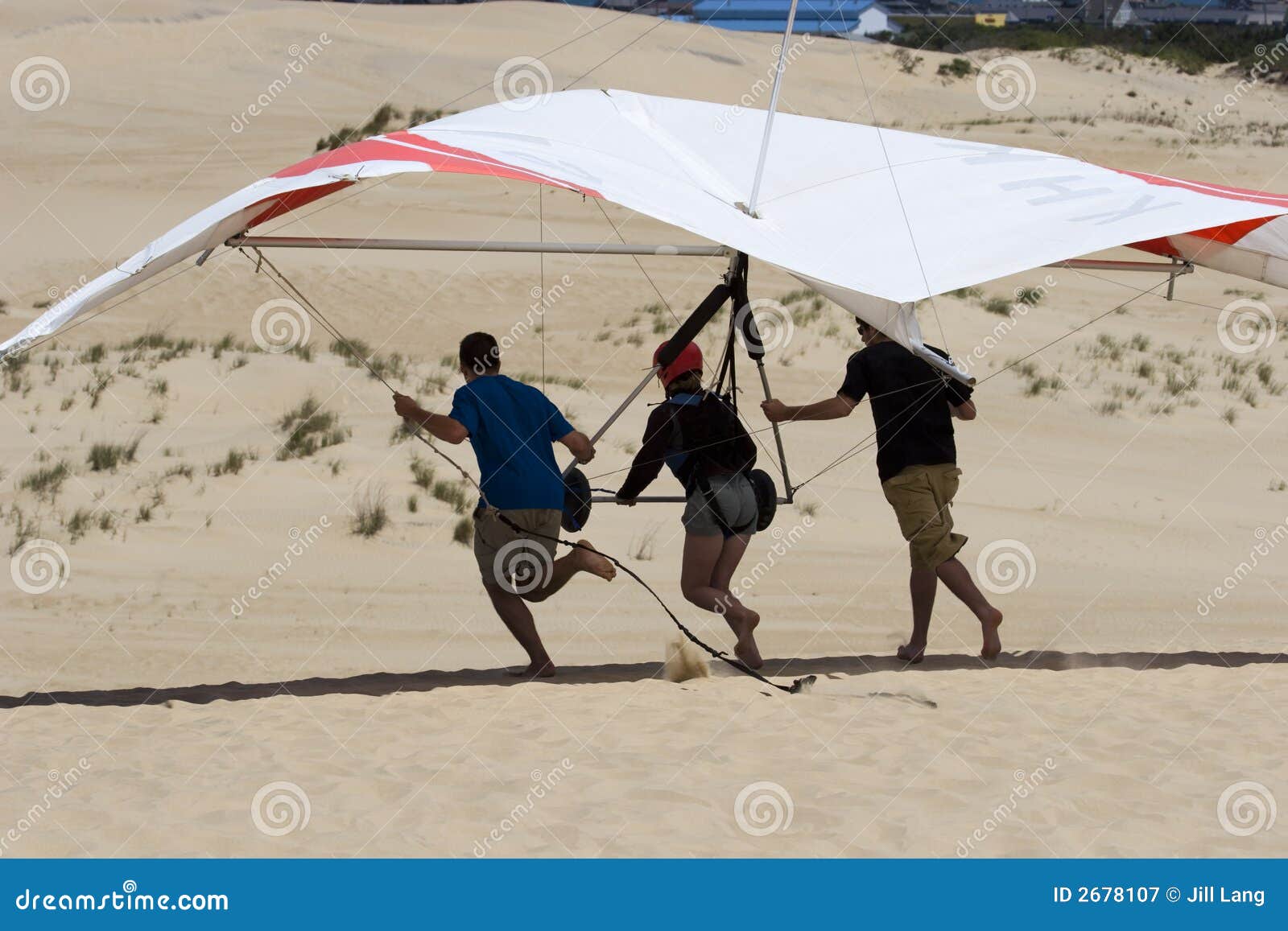 HangGliding stock image. Image of adventure, banks, instructors 2678107