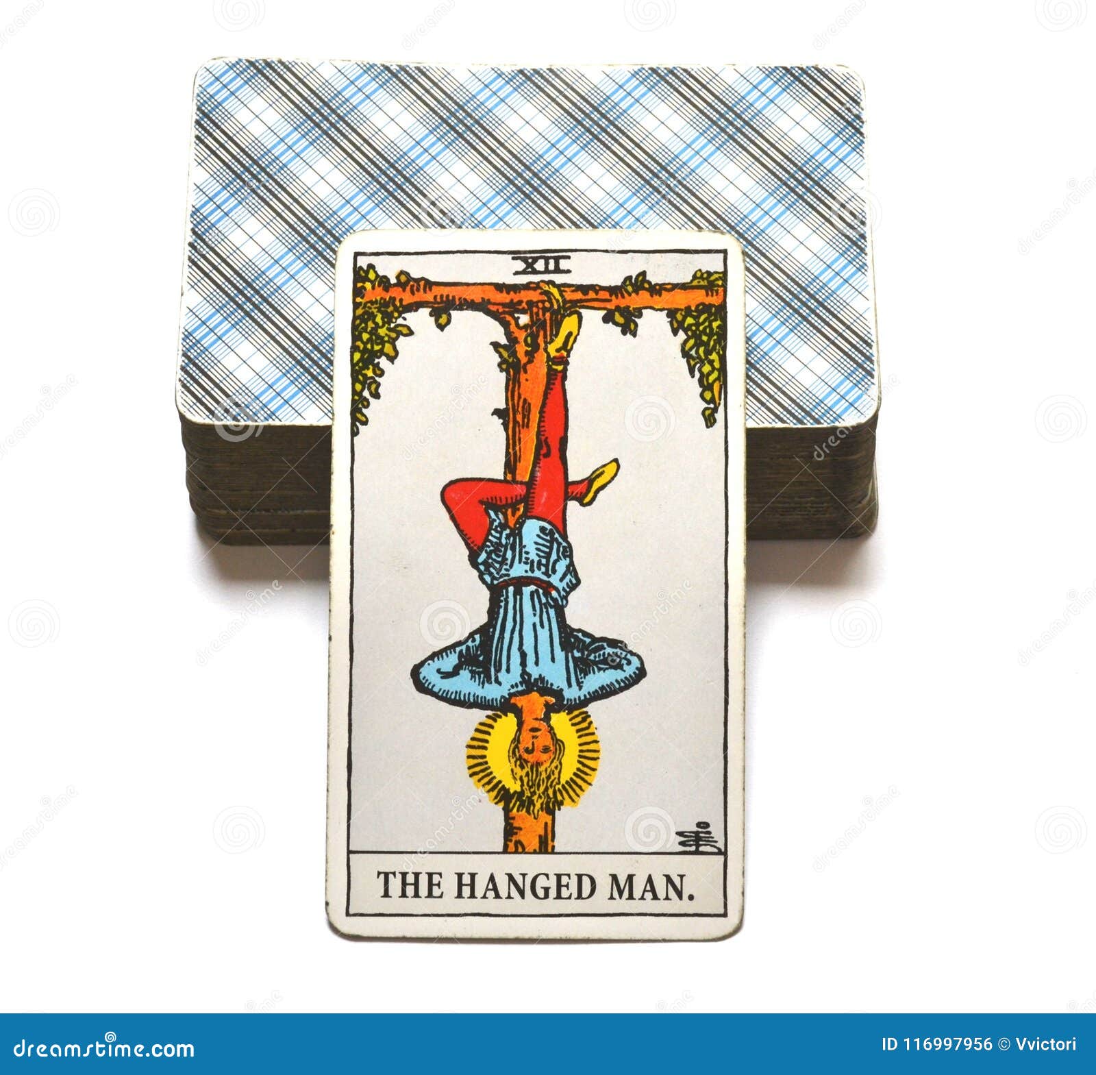 the hanged man tarot card reflection surrender stand outside the picture