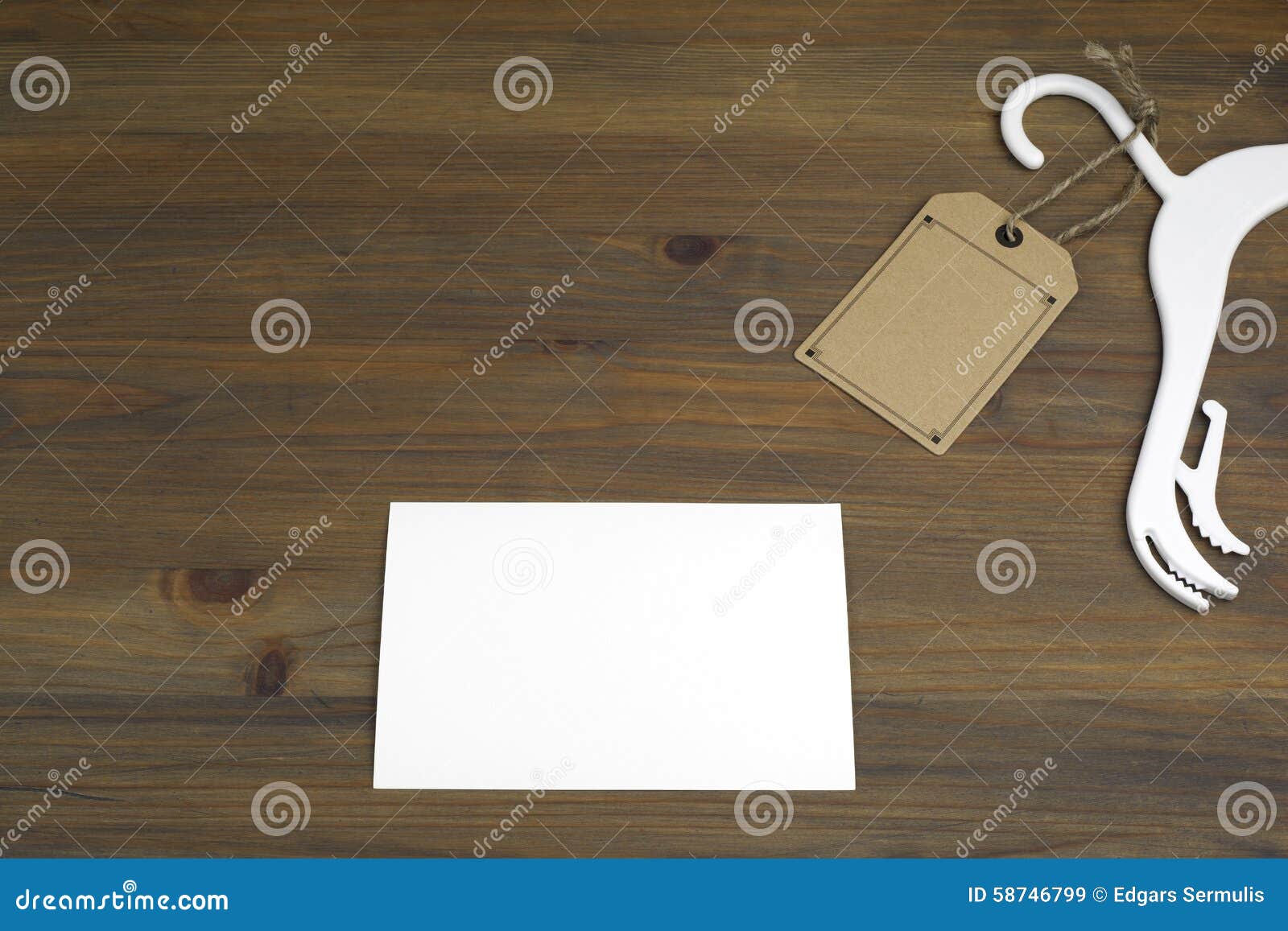 Hanger With A Price Tag Sale And Wardrobe Stock Image CartoonDealer