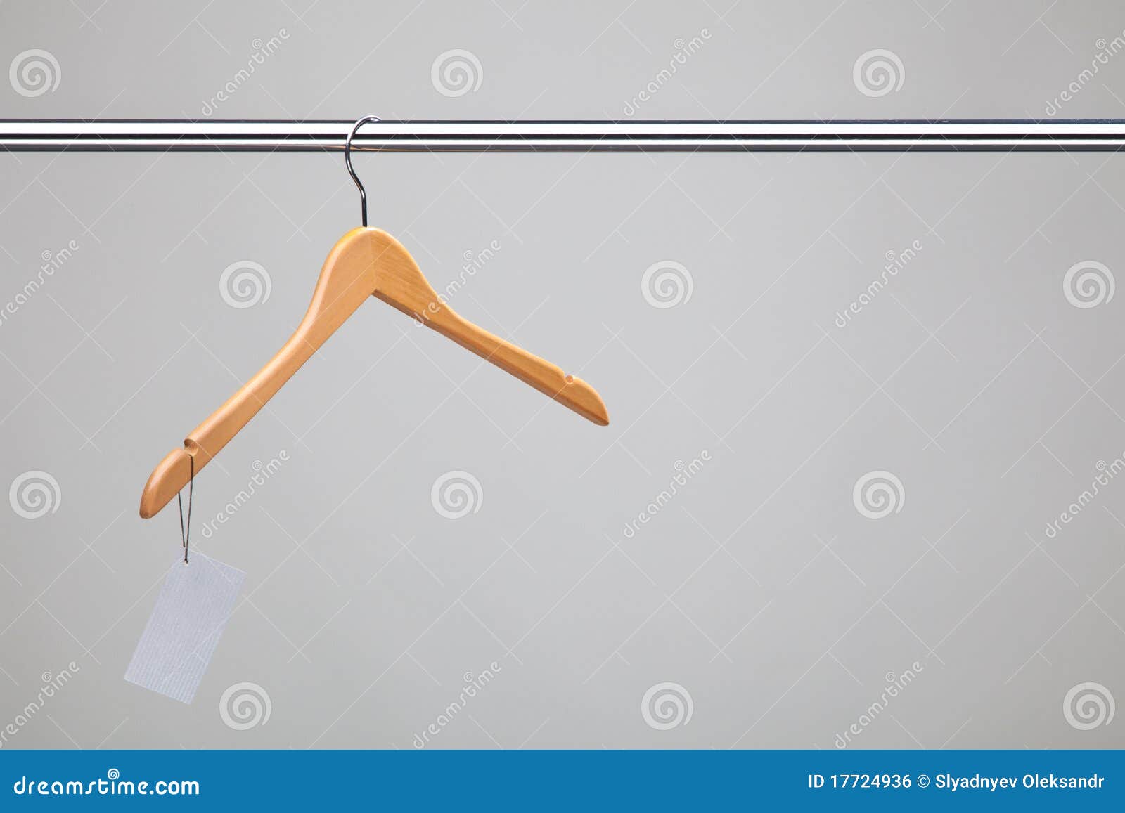 Hanger With A Price Tag Sale And Wardrobe Stock Image CartoonDealer