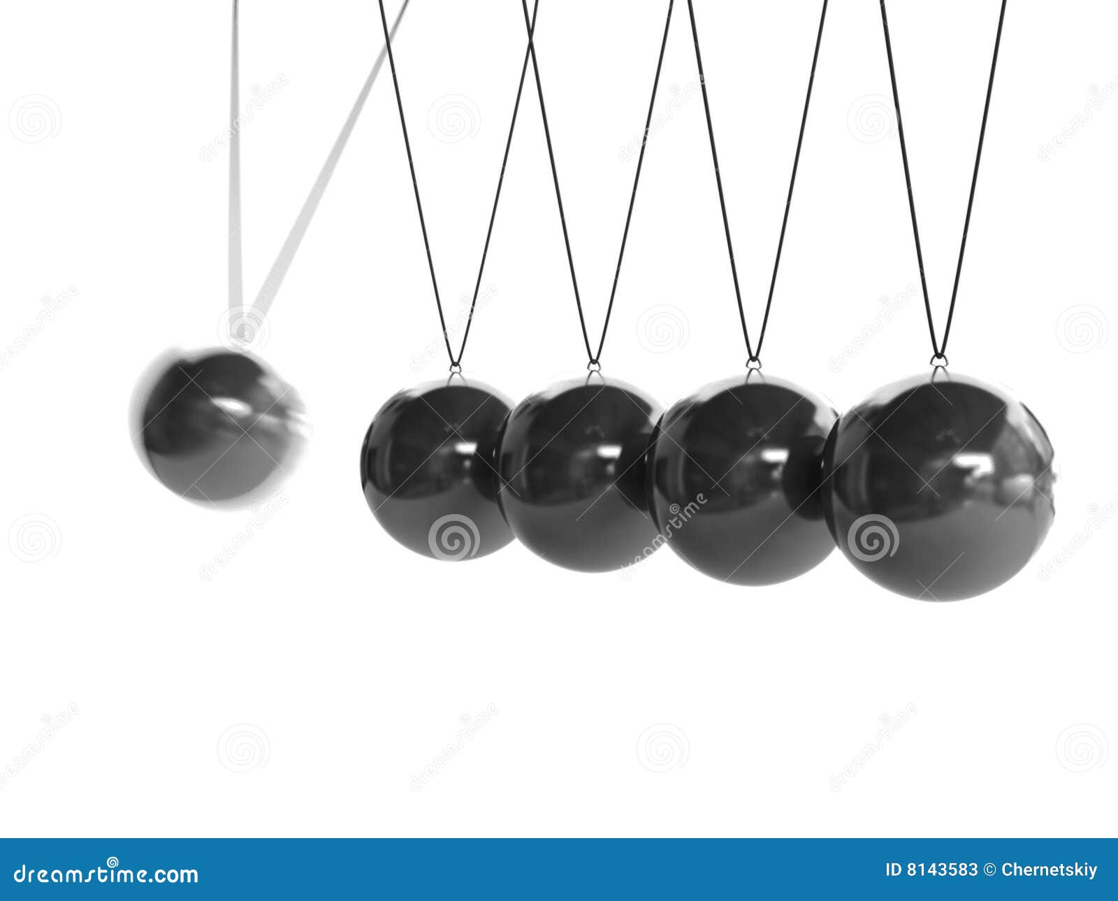 Hanging balls toy stock image. Image of metal, newton 8143583