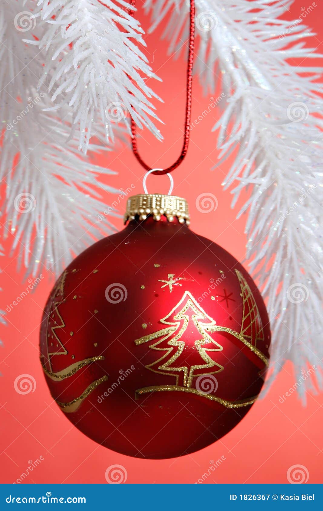 Hanging Christmas Ornament stock image. Image of colorful - 1826367