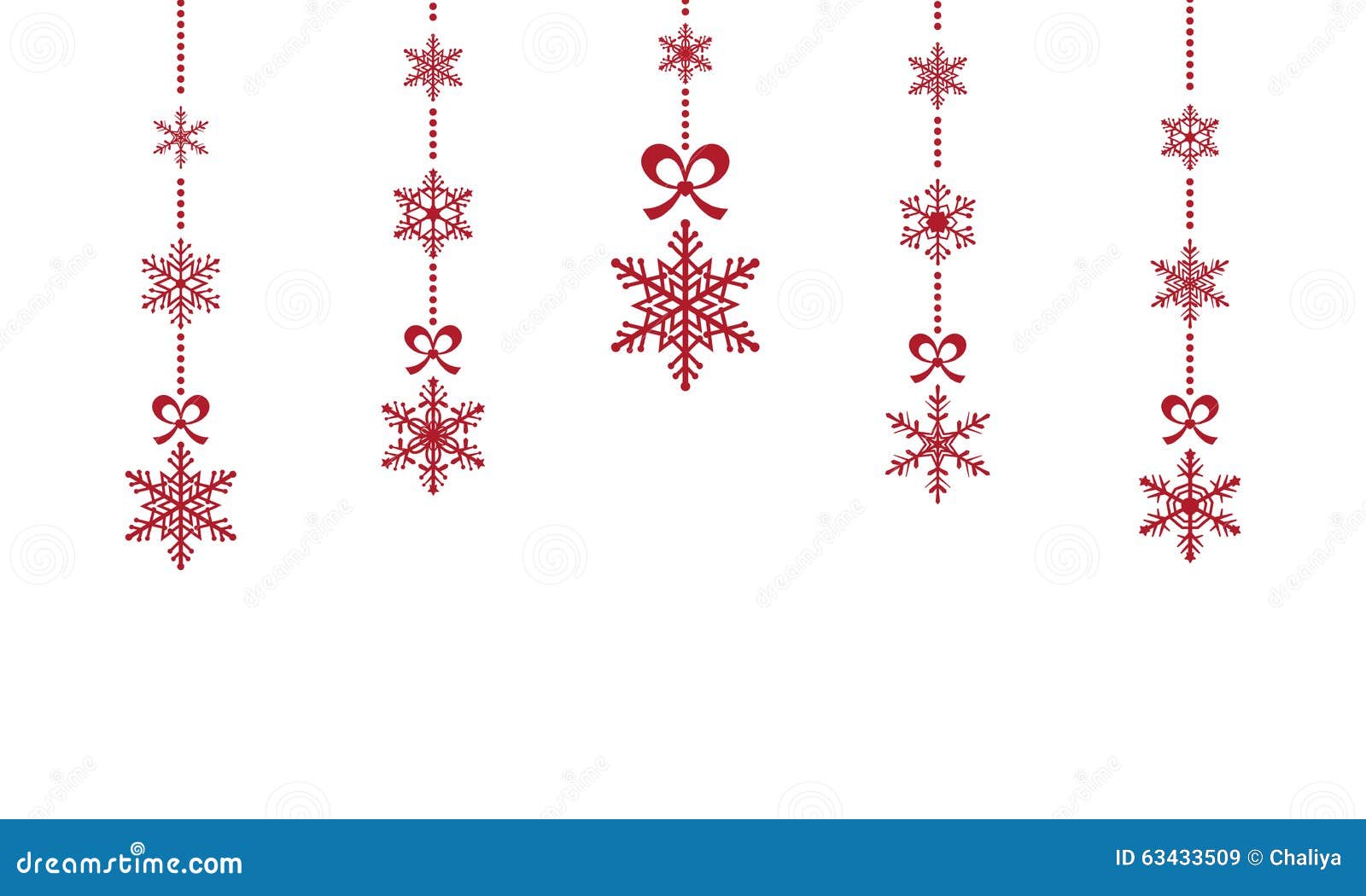 Hanging snowflakes - 28 images - set of 9 crochet 