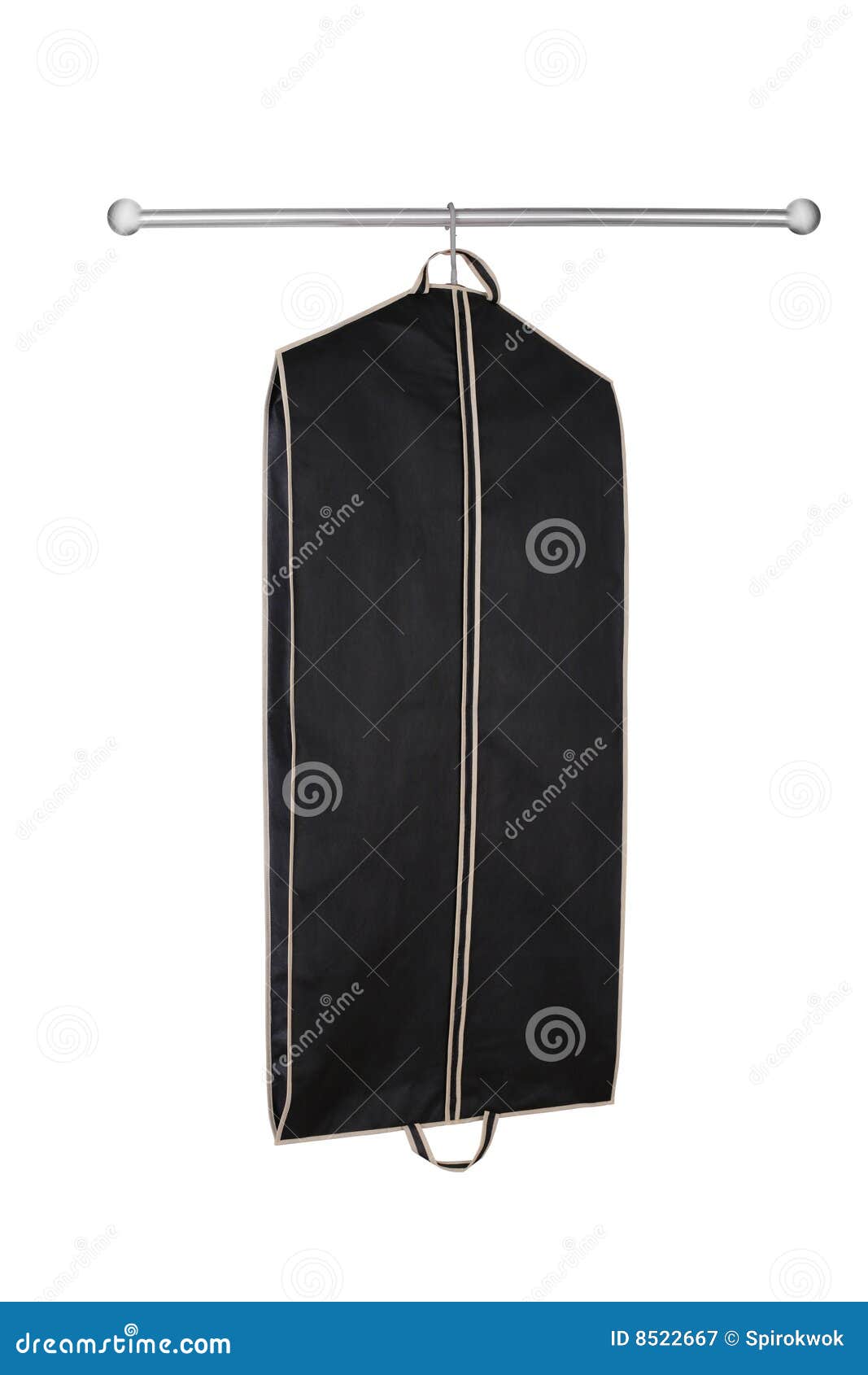 Hanging garment bag stock image. Image of isolated, carry 8522667