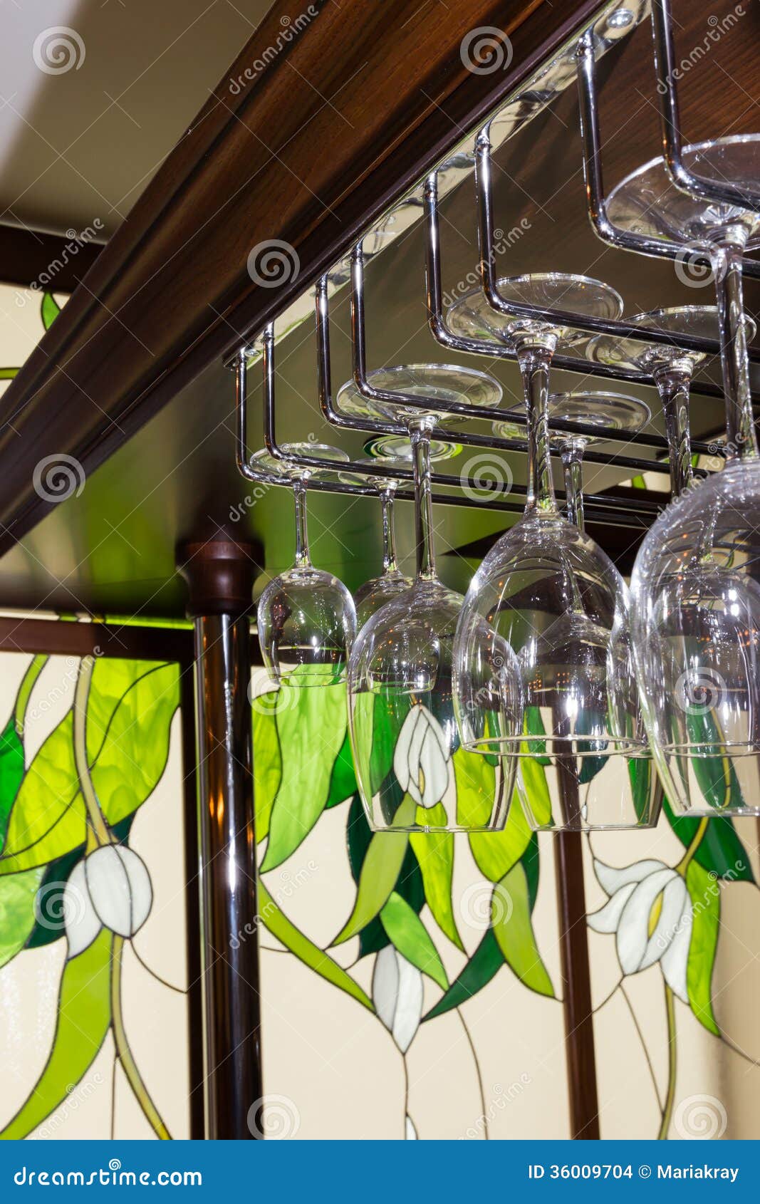 Hanging Glasses stock photo. Image of color 36009704